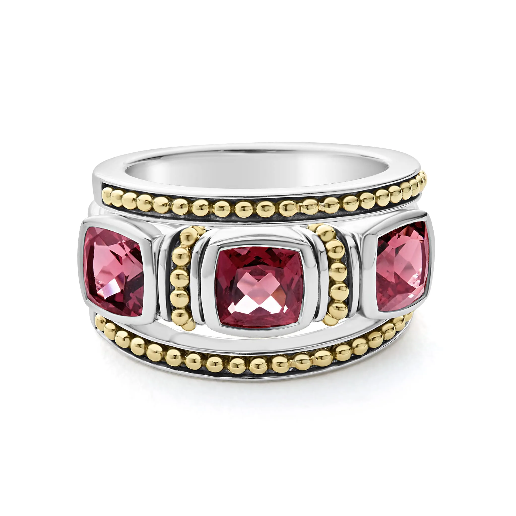 Rittenhouse Rhodolite Garnet Stacking Rings sold by LAGOS product image thumbnail 3
