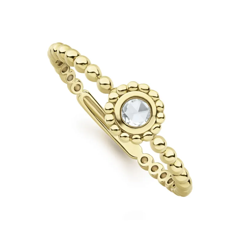 Covet Small Rose Cut Diamond Ring sold by LAGOS