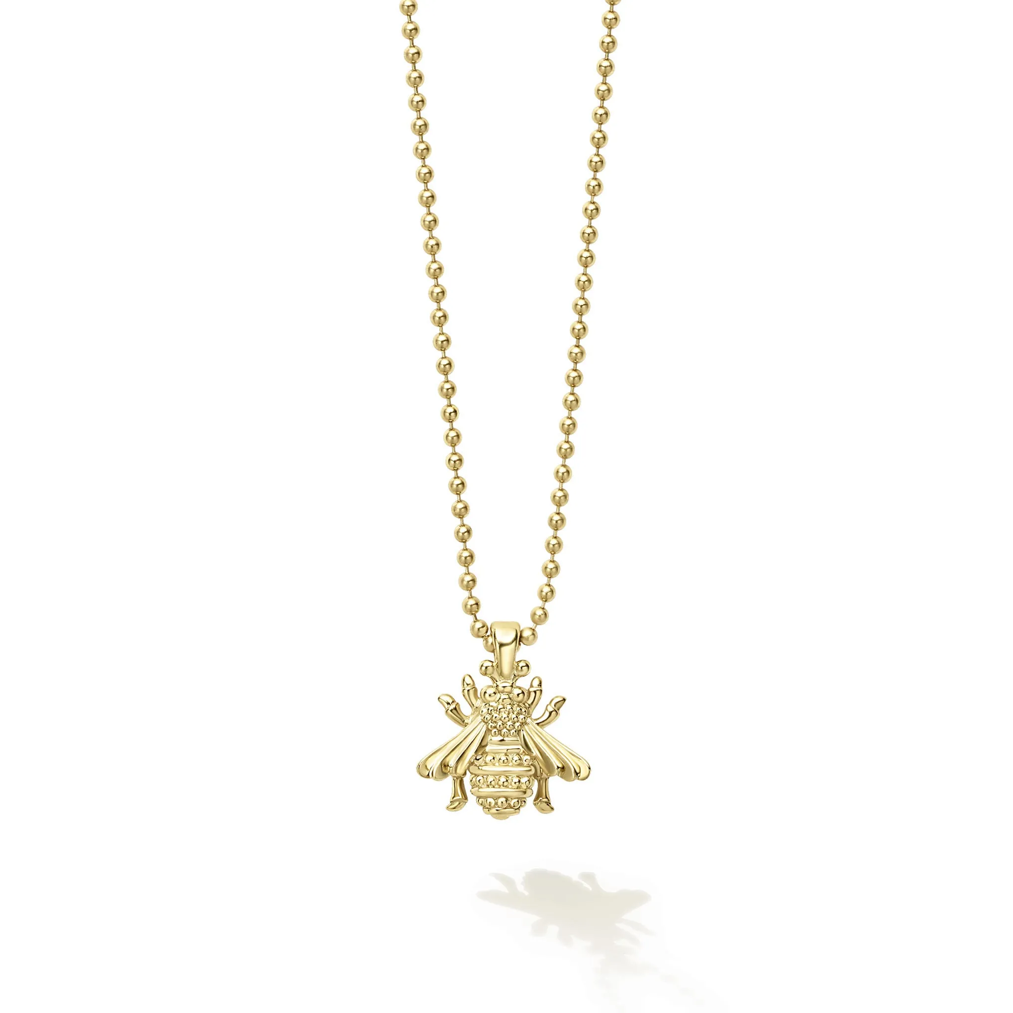 Rare Wonders 18K Gold Honeybee Pendant Necklace sold by LAGOS