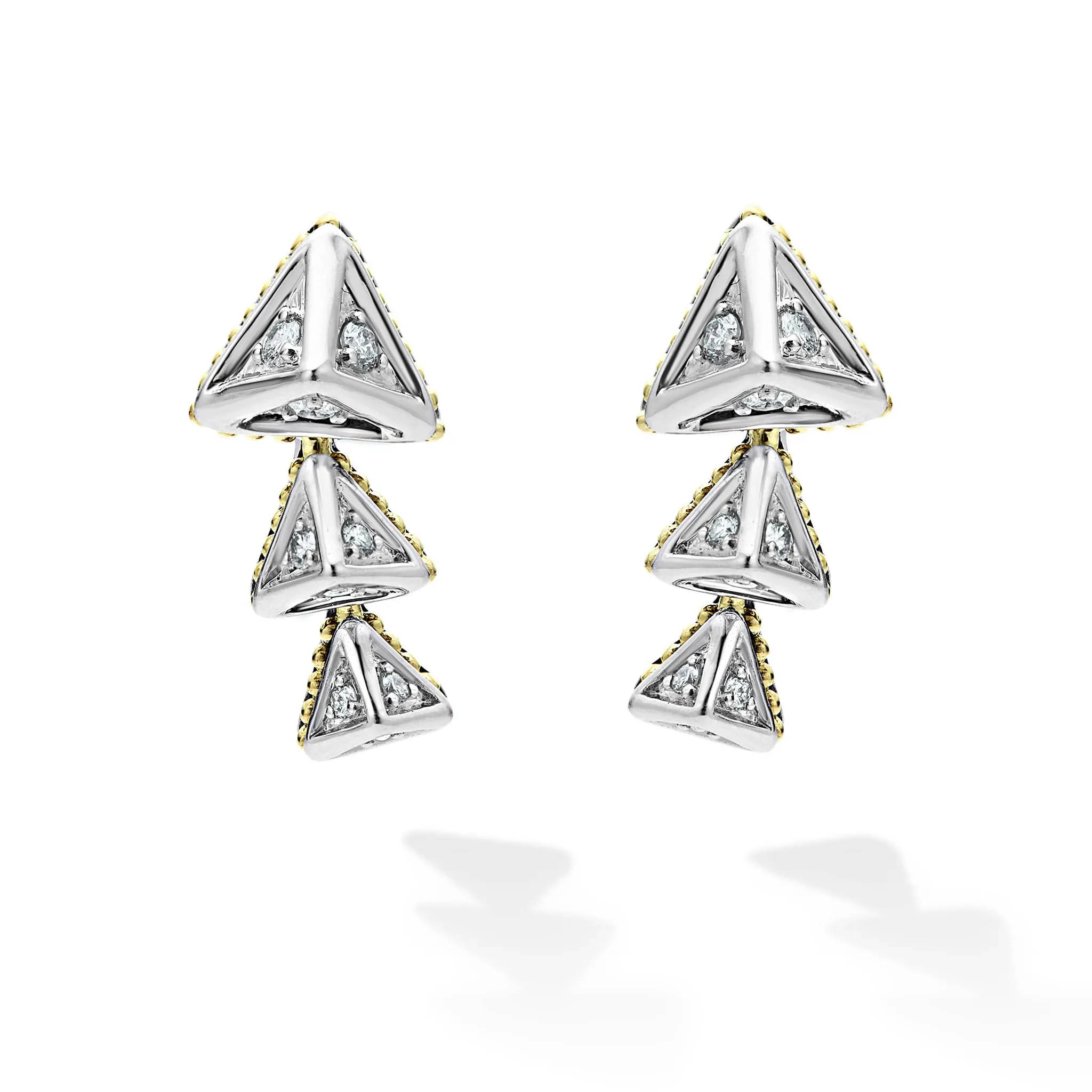KSL Pyramid Crawler Diamond Studs sold by LAGOS product image thumbnail 5