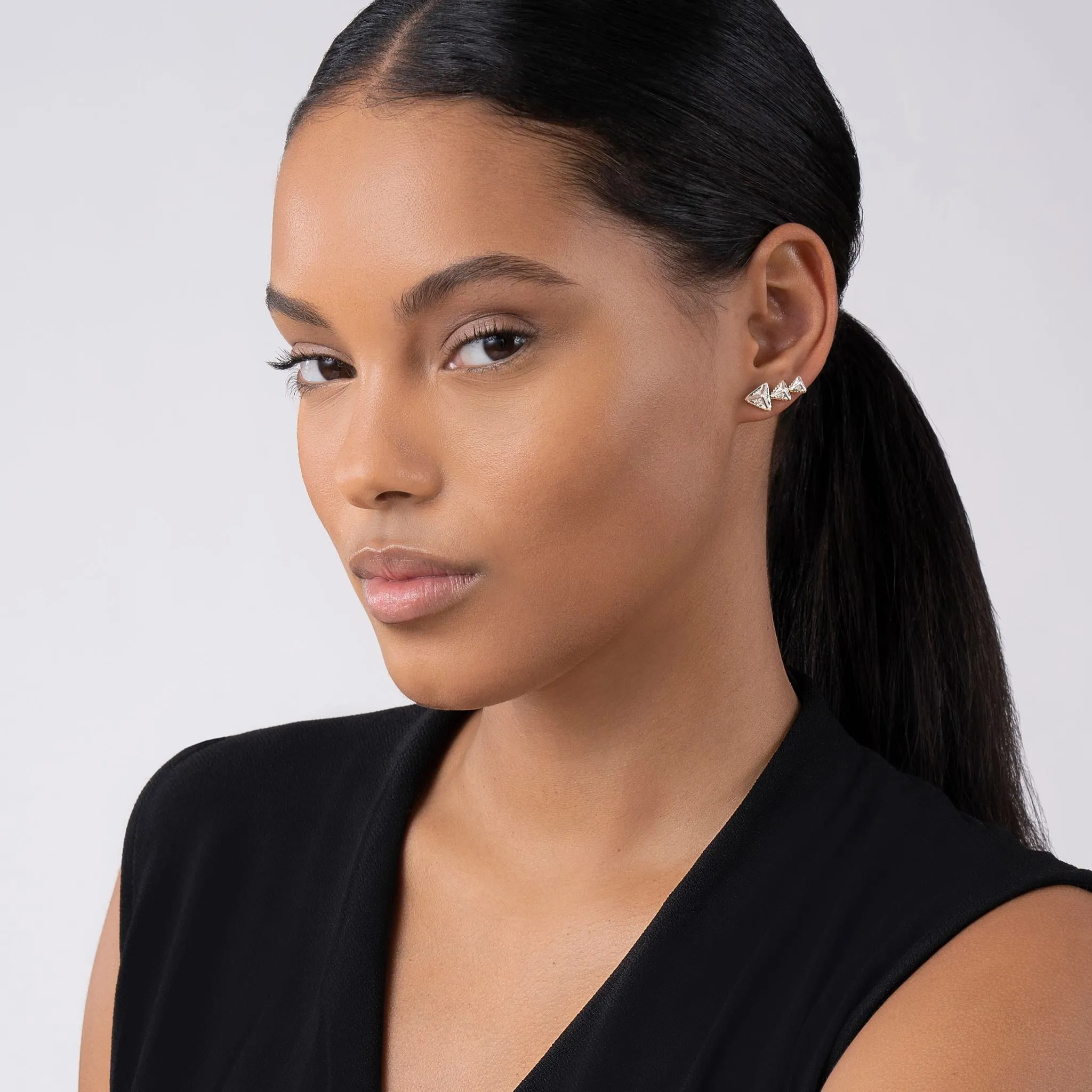 KSL Pyramid Crawler Diamond Studs sold by LAGOS product image thumbnail 2