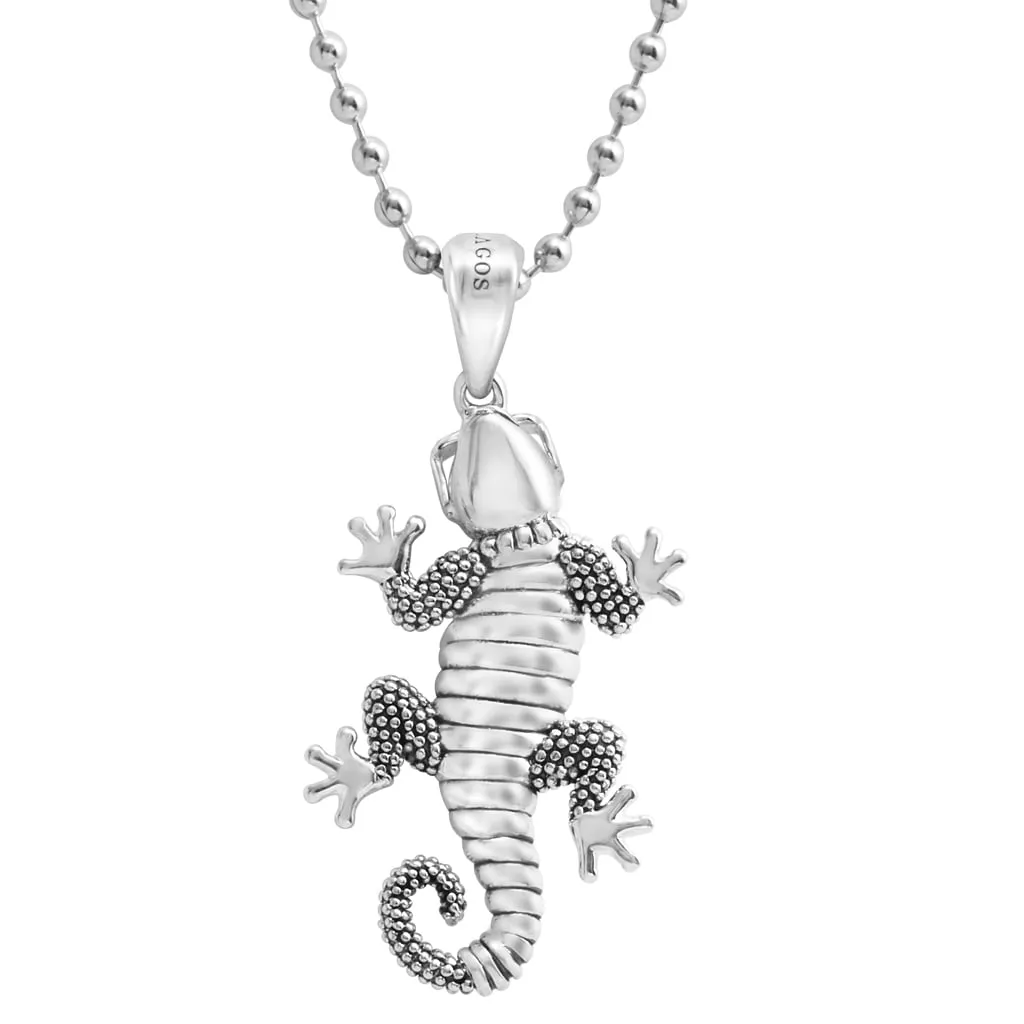 Rare Wonders Gecko Pendant Necklace sold by LAGOS product image thumbnail 5