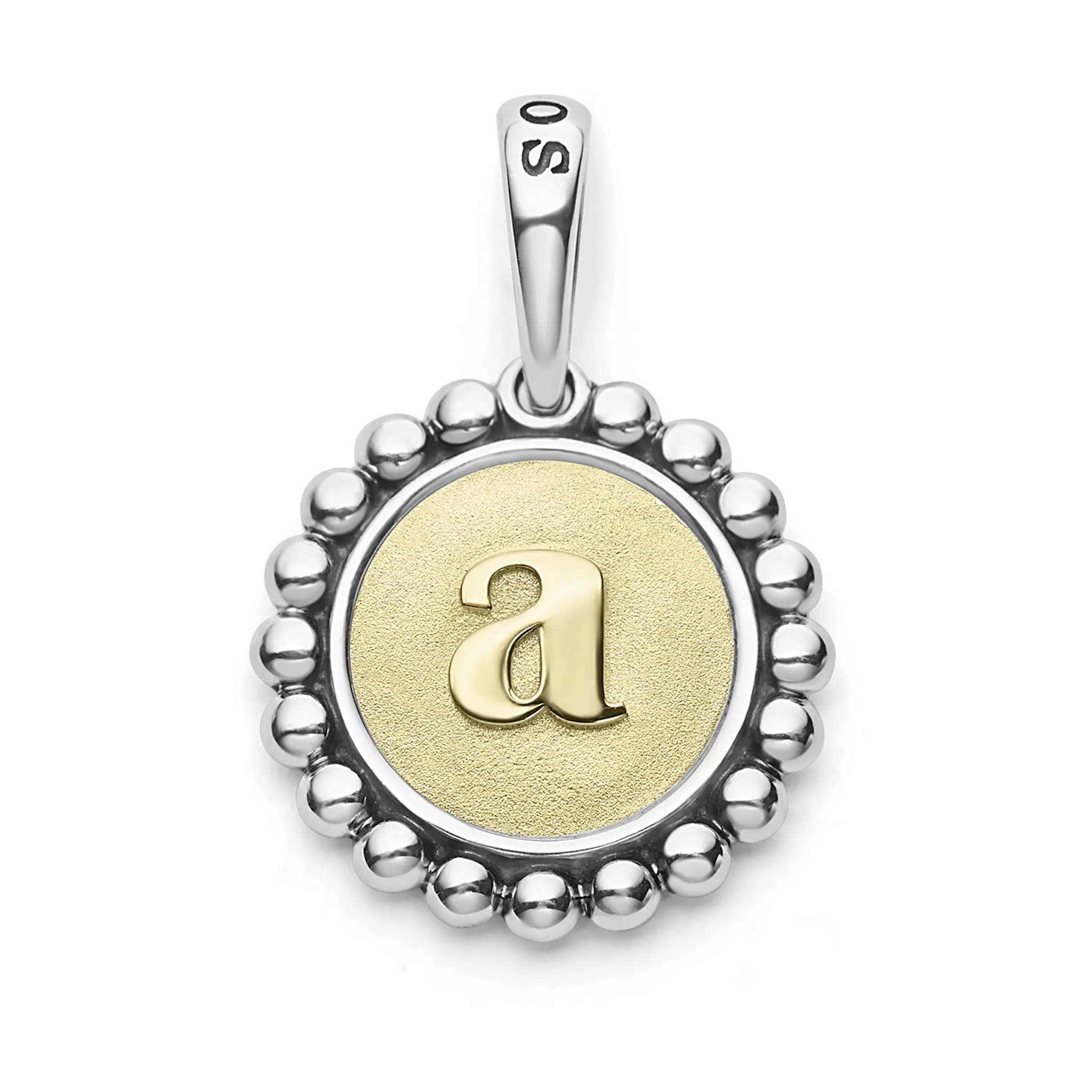 Signature Caviar Initial Charm sold by LAGOS