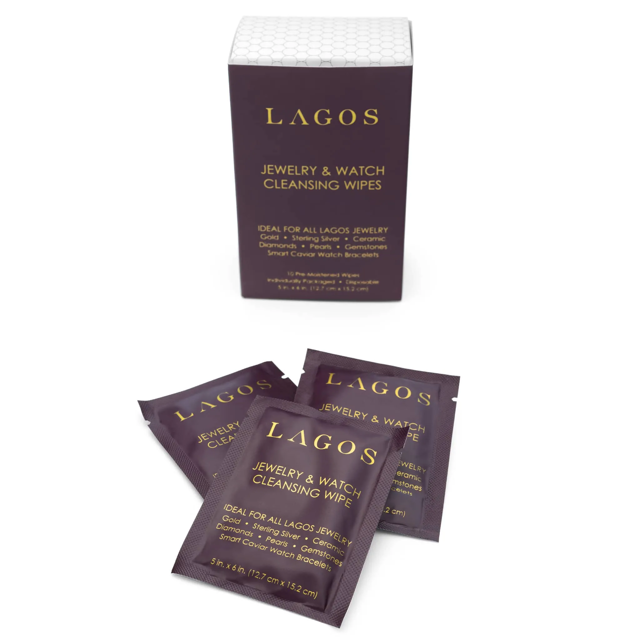 Accessories Jewelry & Watch Cleansing Wipes sold by LAGOS product image thumbnail 3