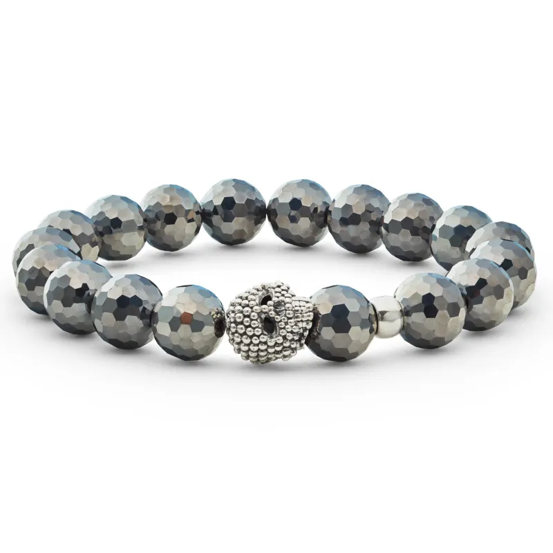 Signature Caviar  Terahertz Skull Bead Bracelet made by LAGOS
