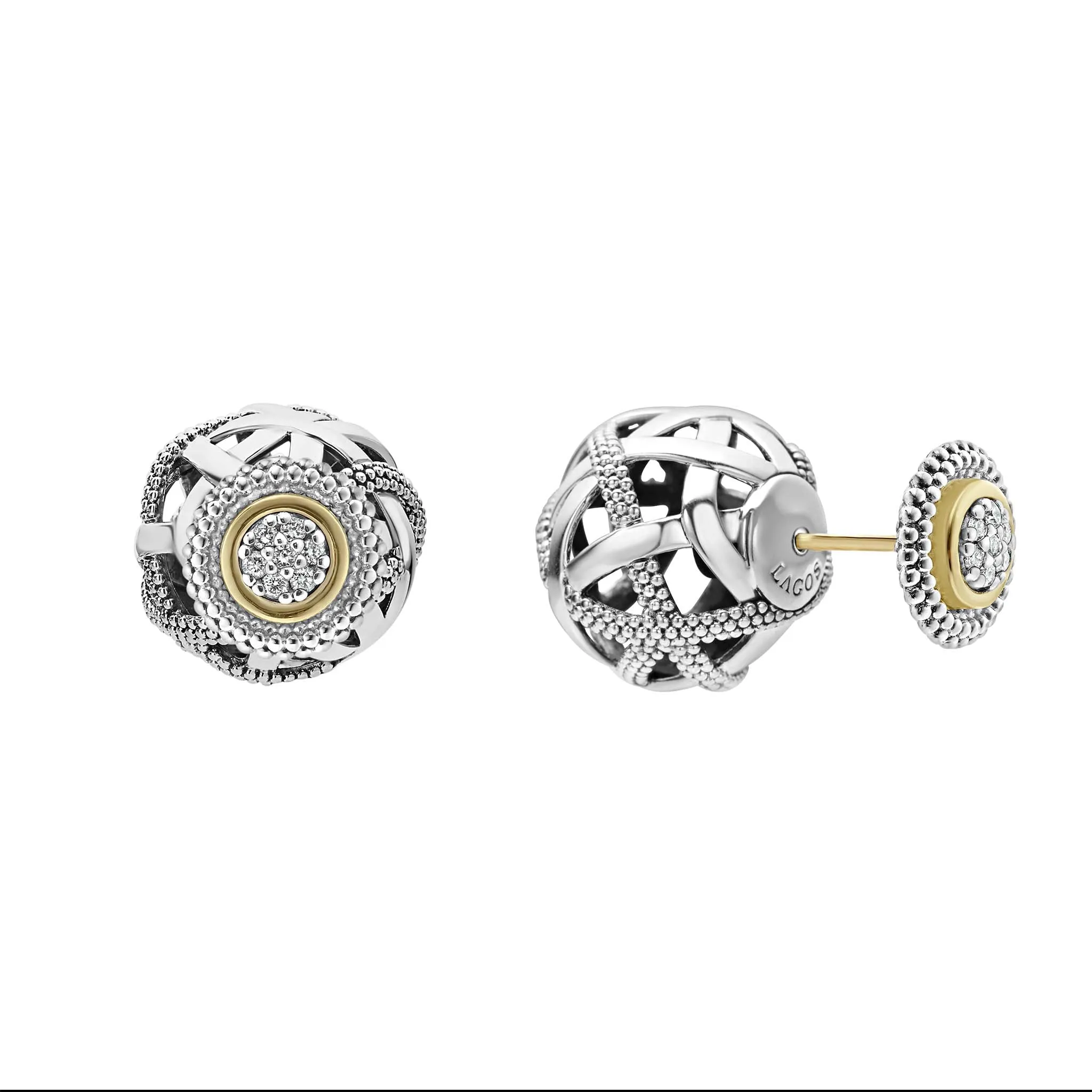 Signature Caviar Earring Backs sold by LAGOS product image thumbnail 3