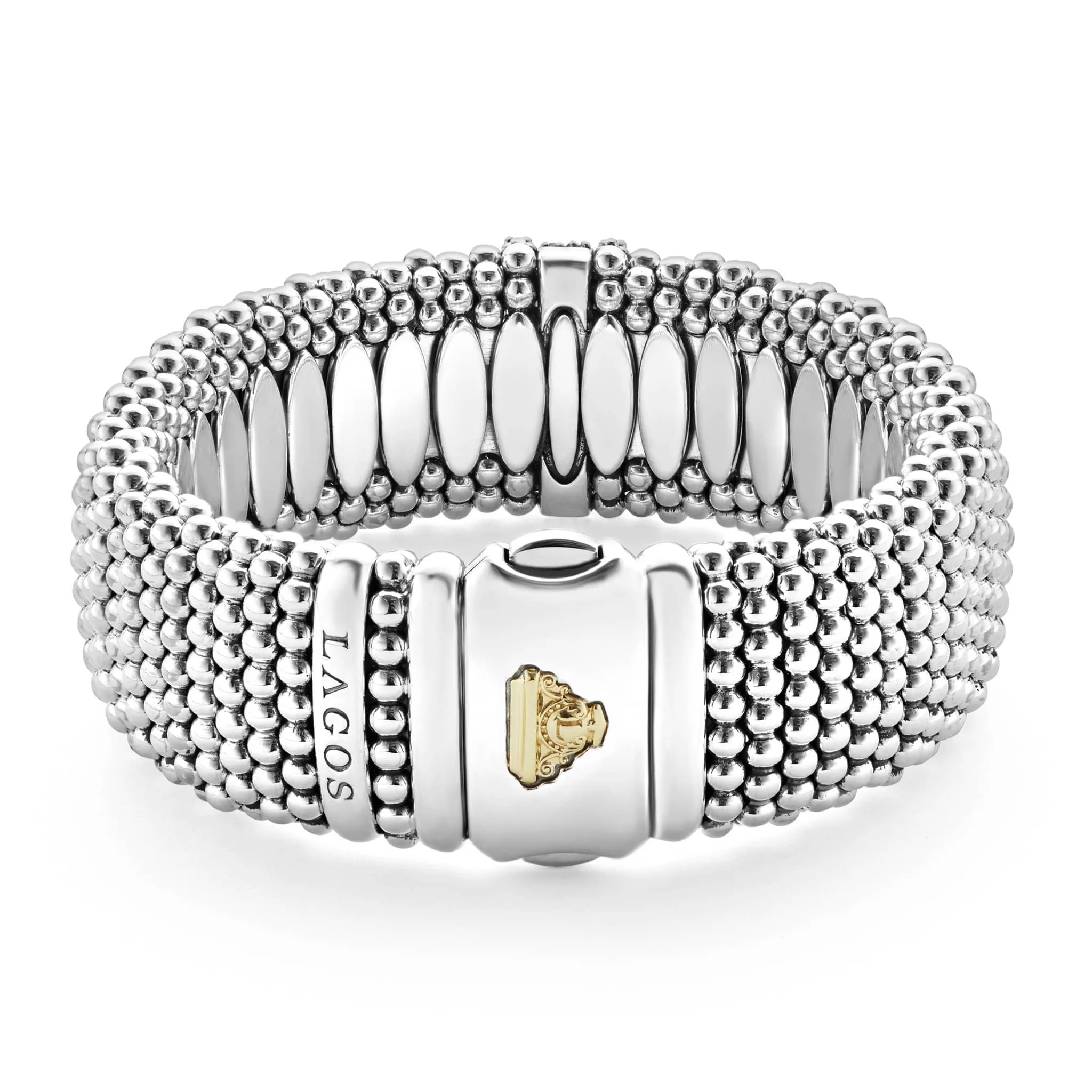 Caviar Lux Caviar Diamond Bracelet | 23mm sold by LAGOS product image thumbnail 5