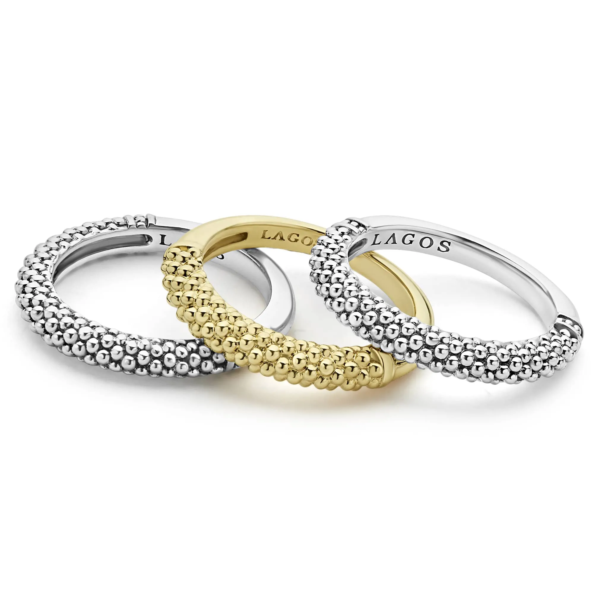 Caviar Gold Caviar Ring Gift Set sold by LAGOS