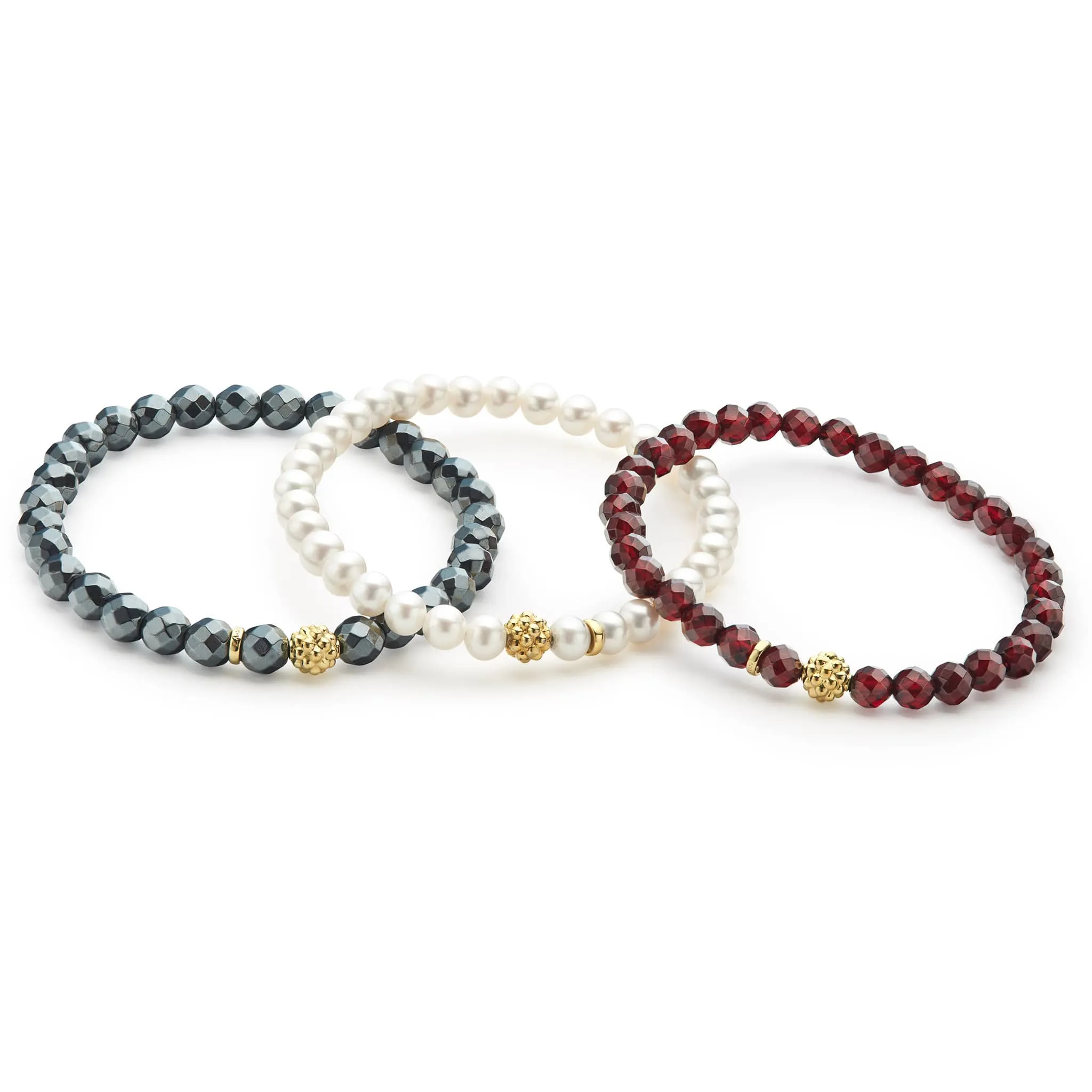 Caviar Icon Gemstone Bracelet Gift Set sold by LAGOS