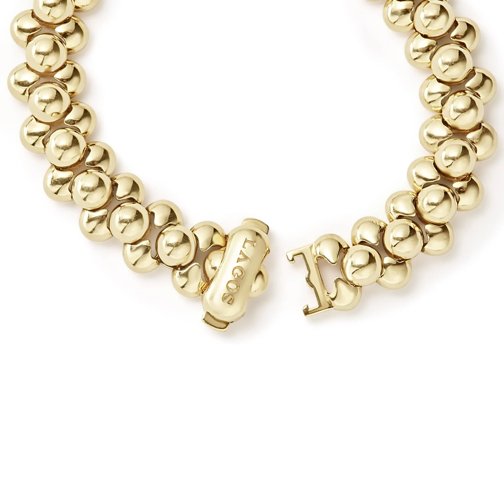 Caviar Gold 18K Gold Bead Bracelet sold by LAGOS product image thumbnail 4