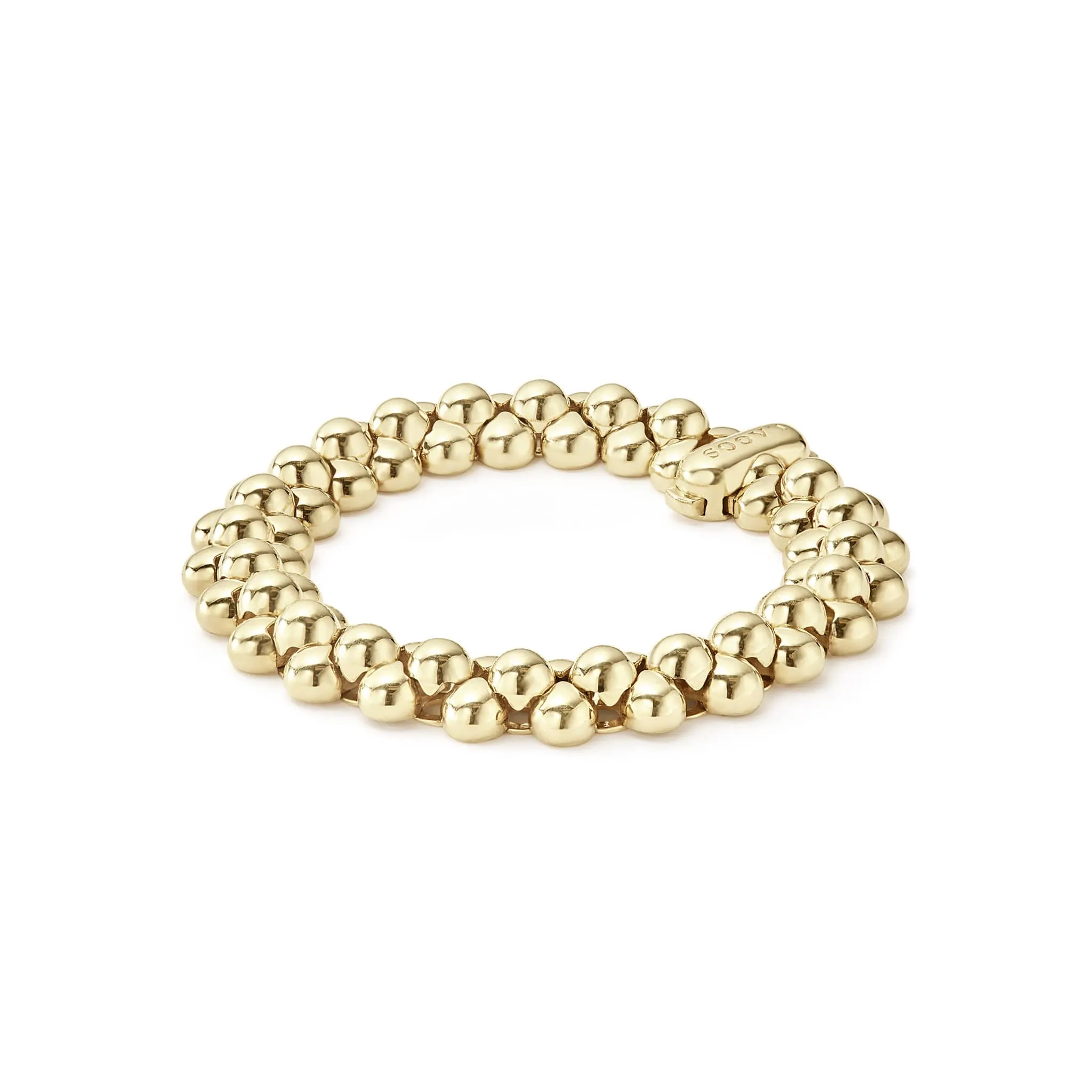 Caviar Gold 18K Gold Bead Bracelet sold by LAGOS product image thumbnail 3