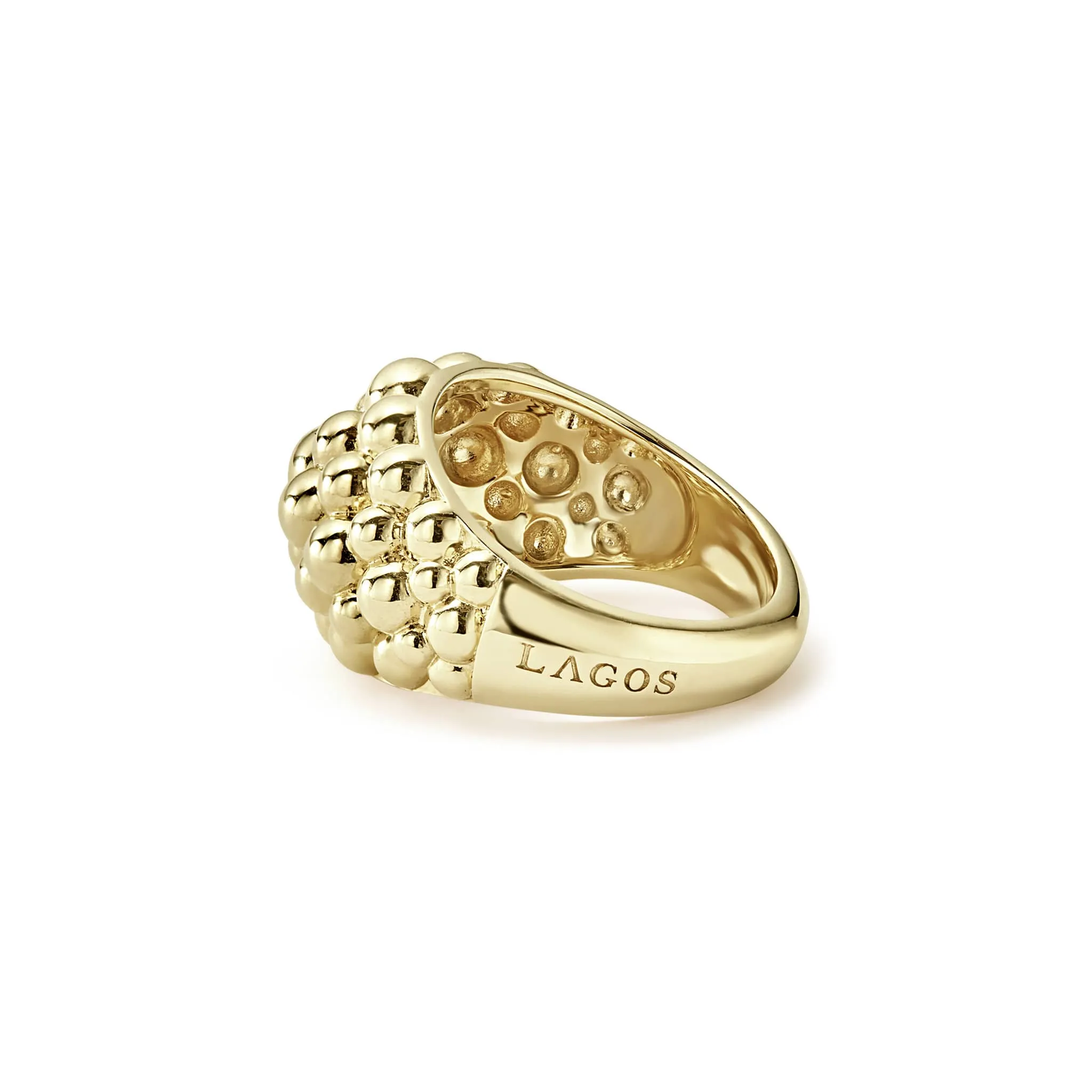 Caviar Gold 18K Gold Caviar Ring sold by LAGOS product image thumbnail 4