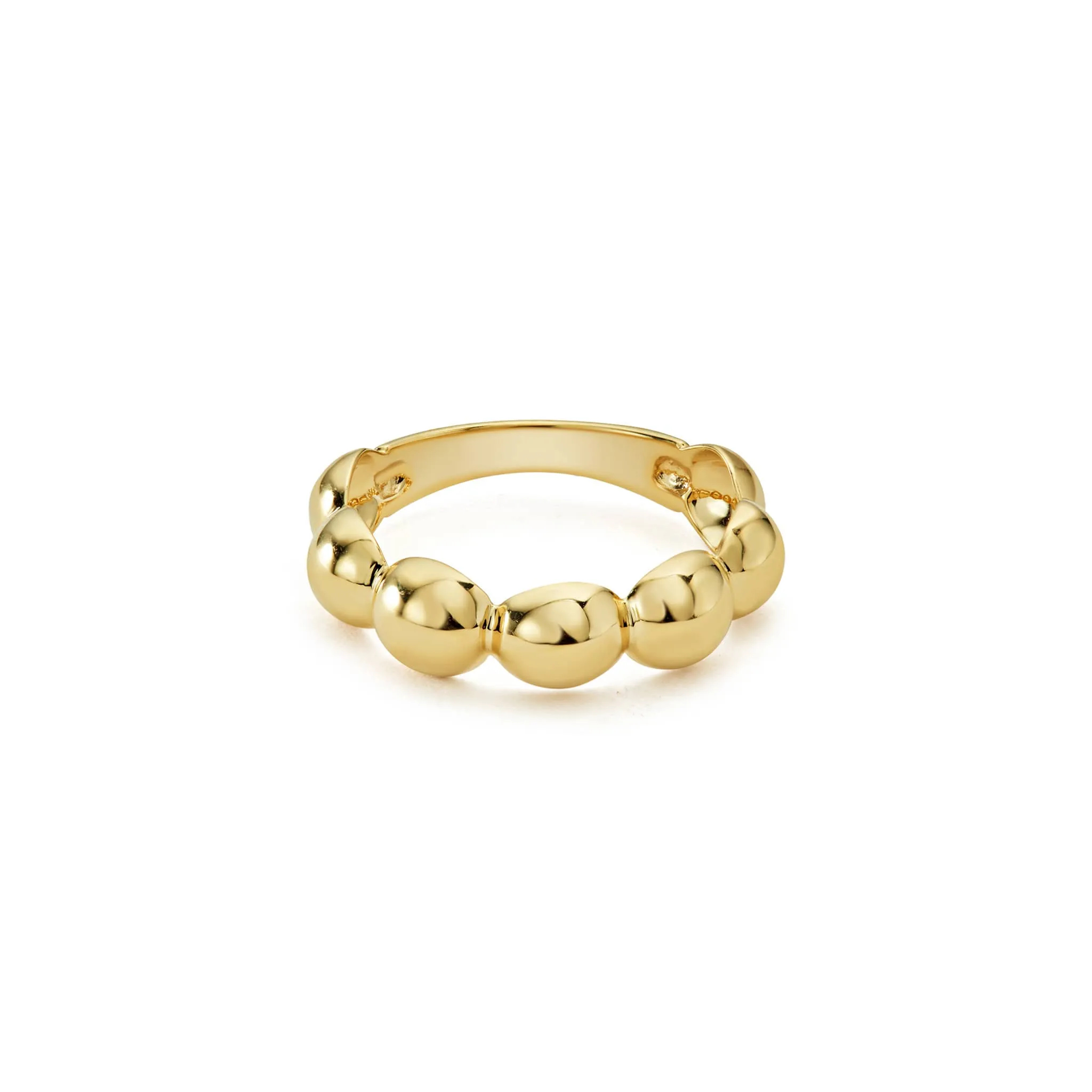 Caviar Gold 18K Gold Fluted Ring sold by LAGOS product image thumbnail 3