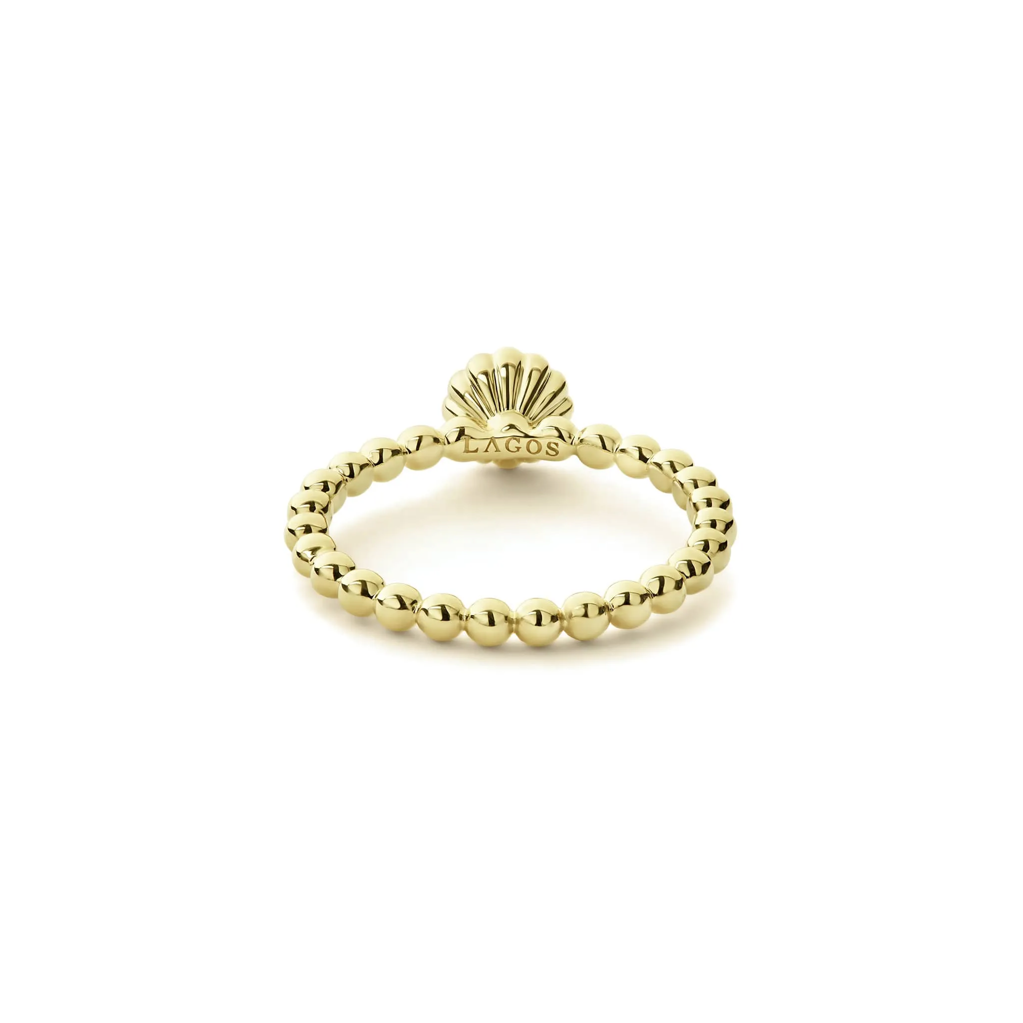 Caviar Gold 18K Gold Caviar Diamond Ring sold by LAGOS product image thumbnail 5