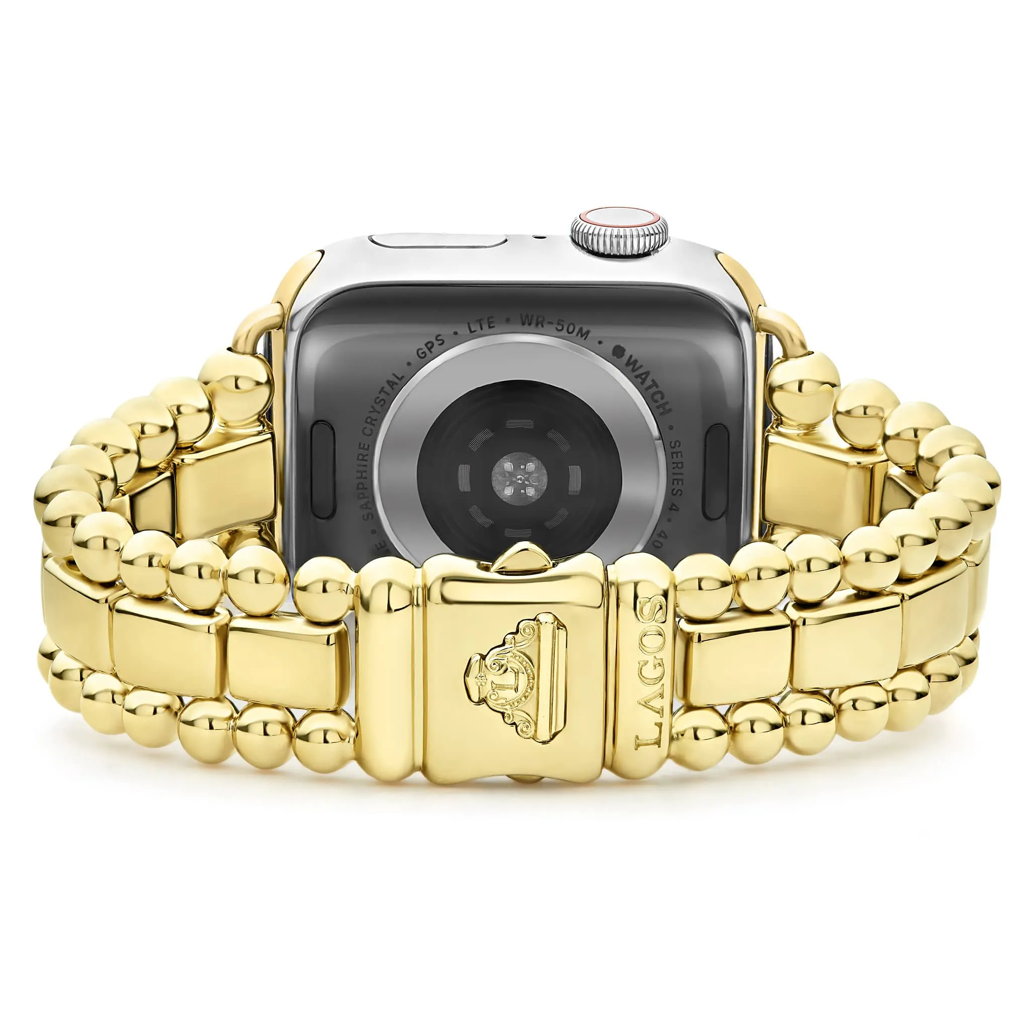 Smart Caviar 18K Gold Watch Bracelet-38-45mm sold by LAGOS product image thumbnail 4