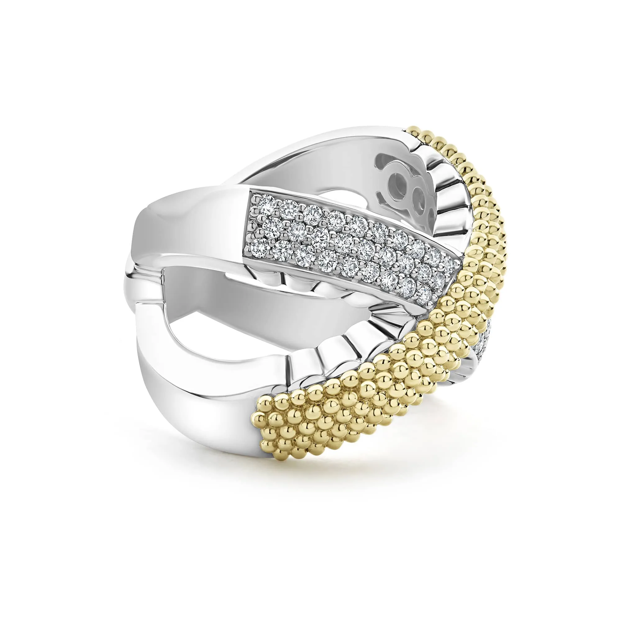 Caviar Lux X Caviar Diamond Ring sold by LAGOS product image thumbnail 4