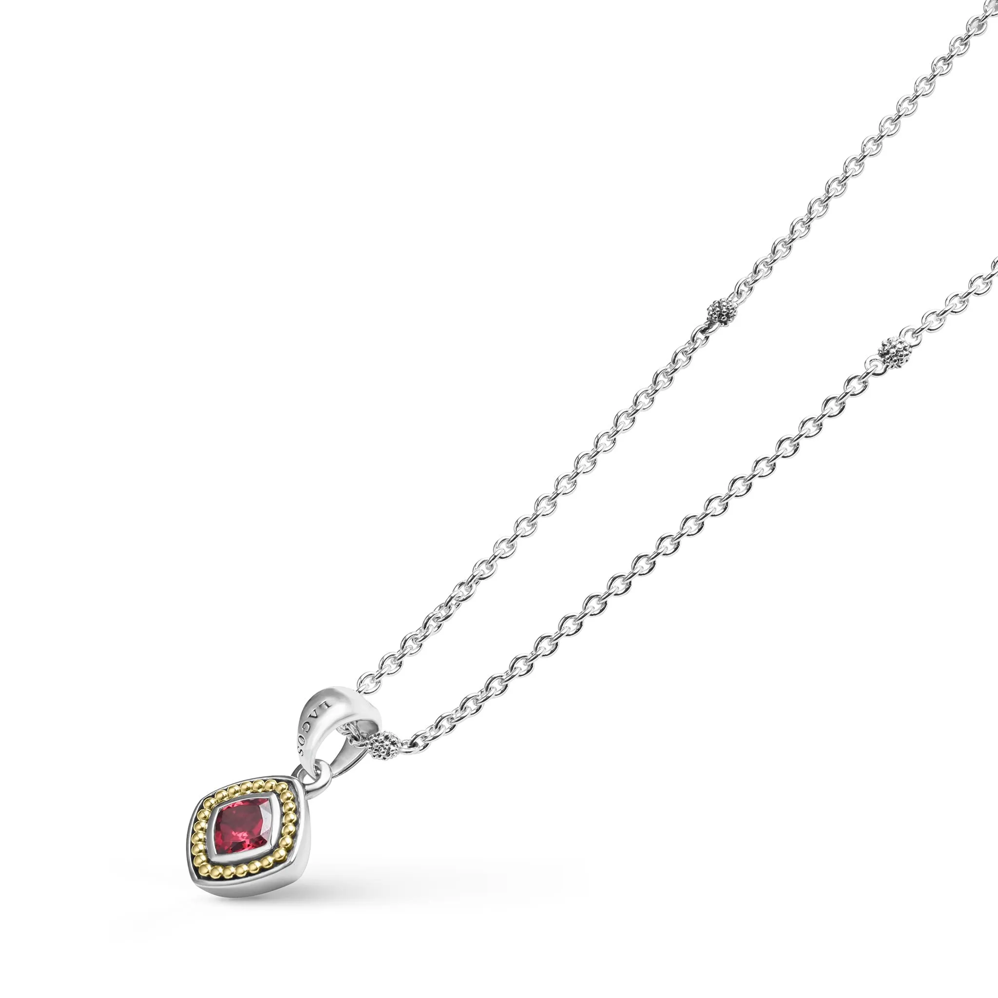 Rittenhouse Rhodolite Garnet Pendant Necklace sold by LAGOS product image thumbnail 4