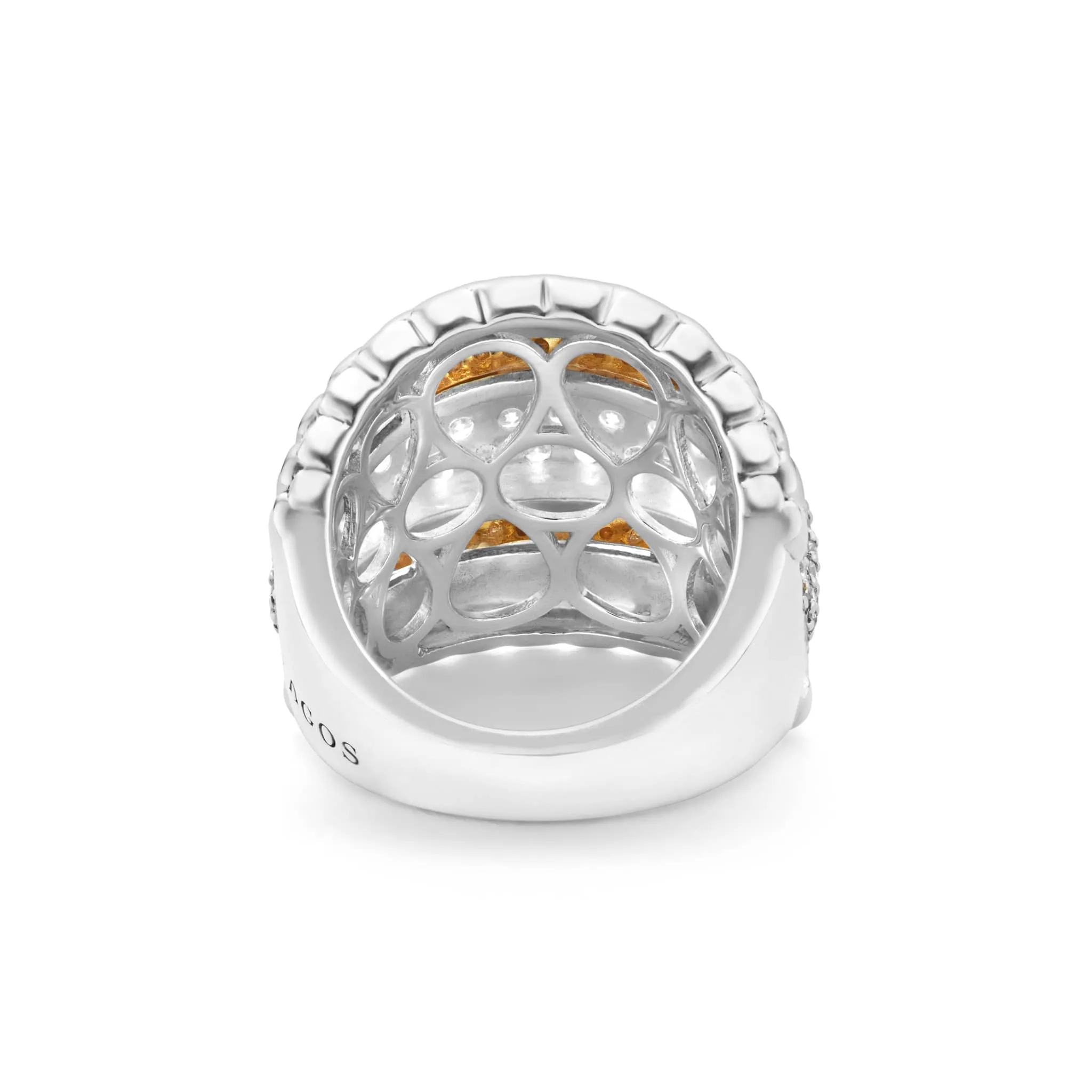 Caviar Lux Large Diamond Statement Ring sold by LAGOS product image thumbnail 5
