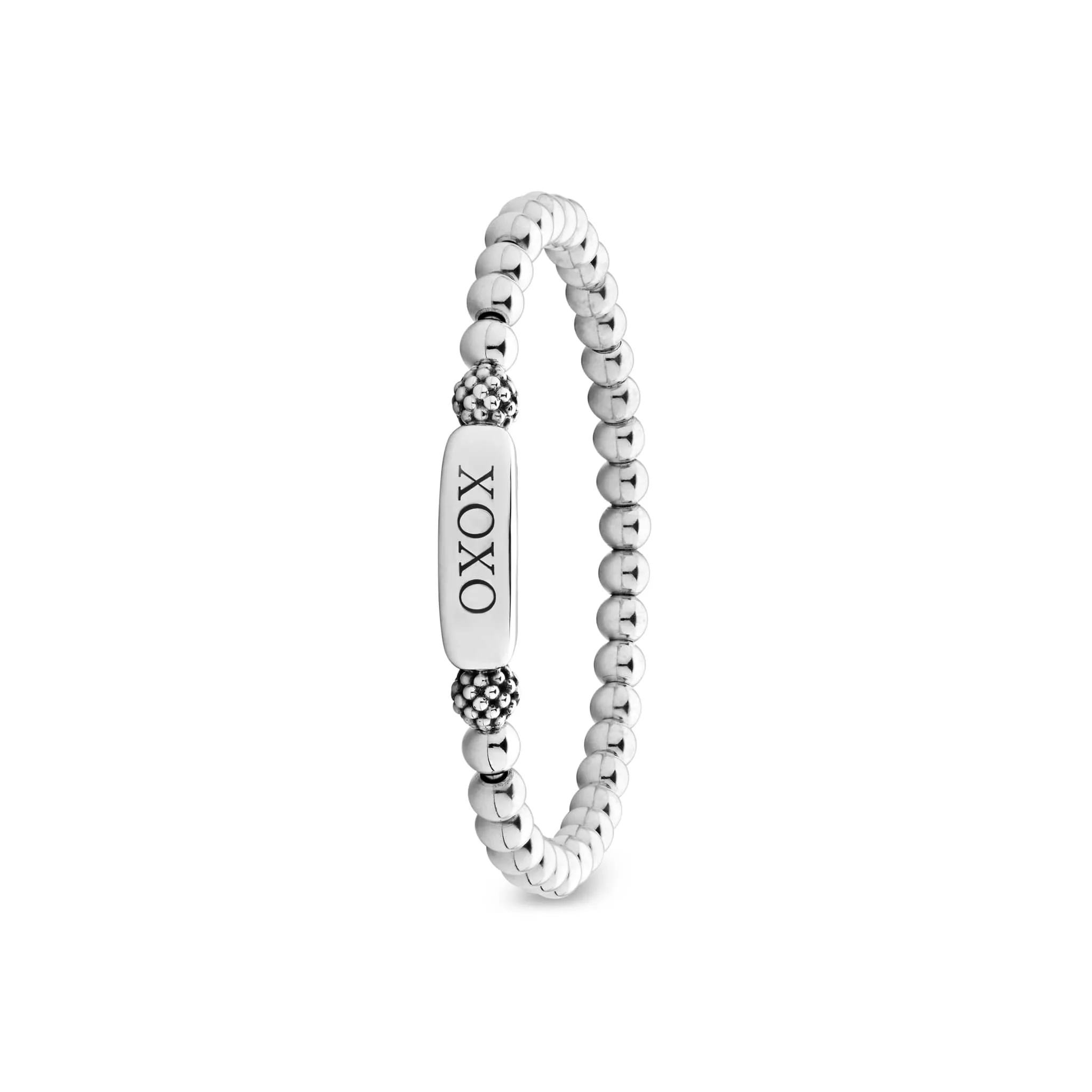 Signature Caviar XOXO Stretch Bead Bracelet sold by LAGOS product image thumbnail 3