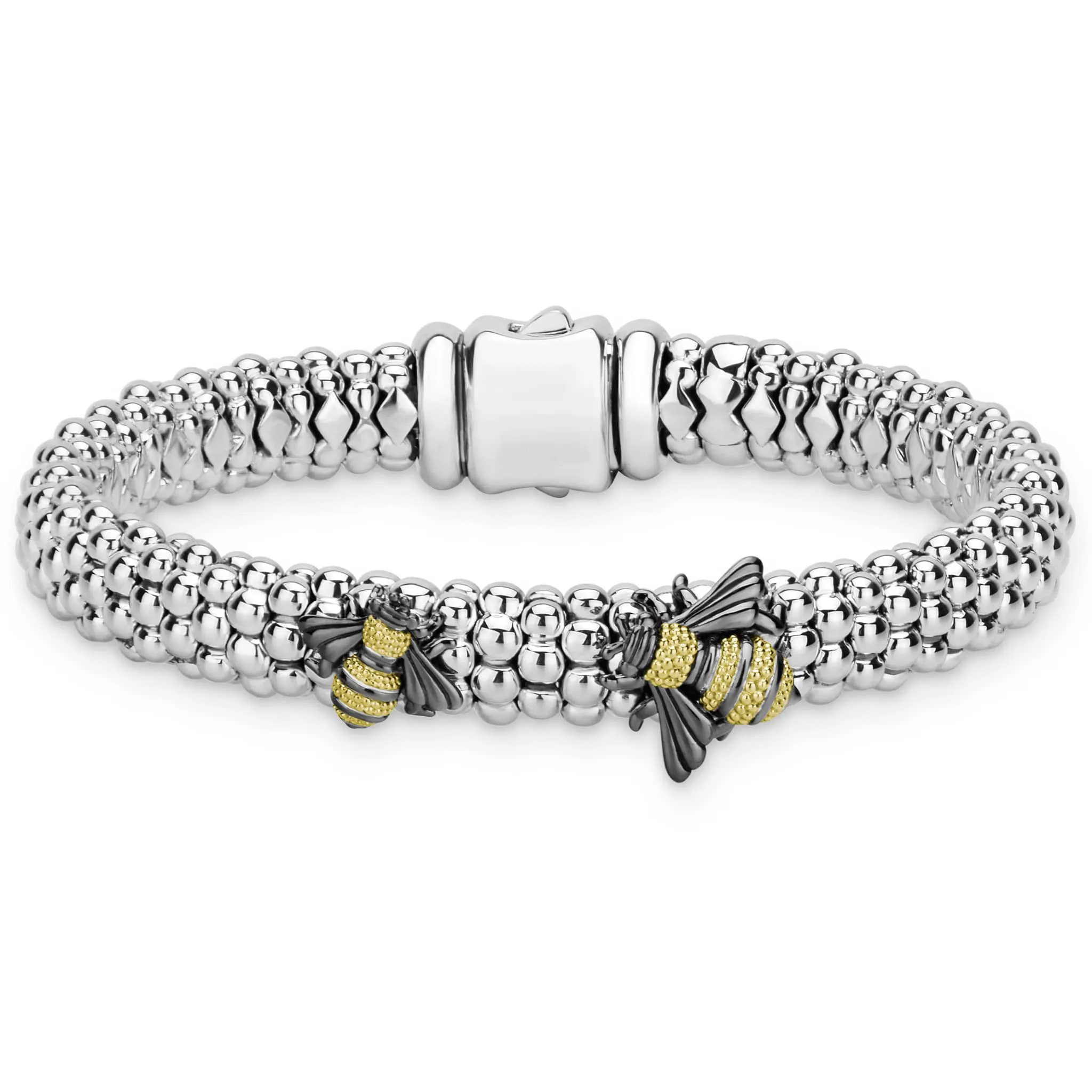 Rare Wonders Honeybee Caviar Bracelet | 9mm sold by LAGOS