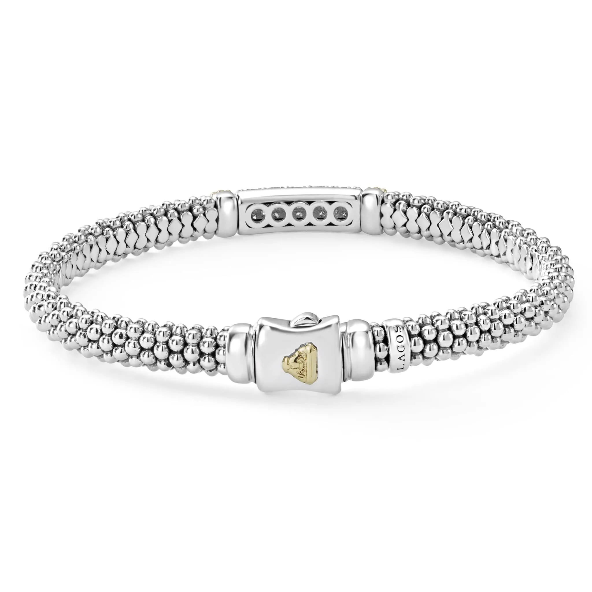 Caviar Lux Caviar Diamond Bracelet | 6mm sold by LAGOS product image thumbnail 5
