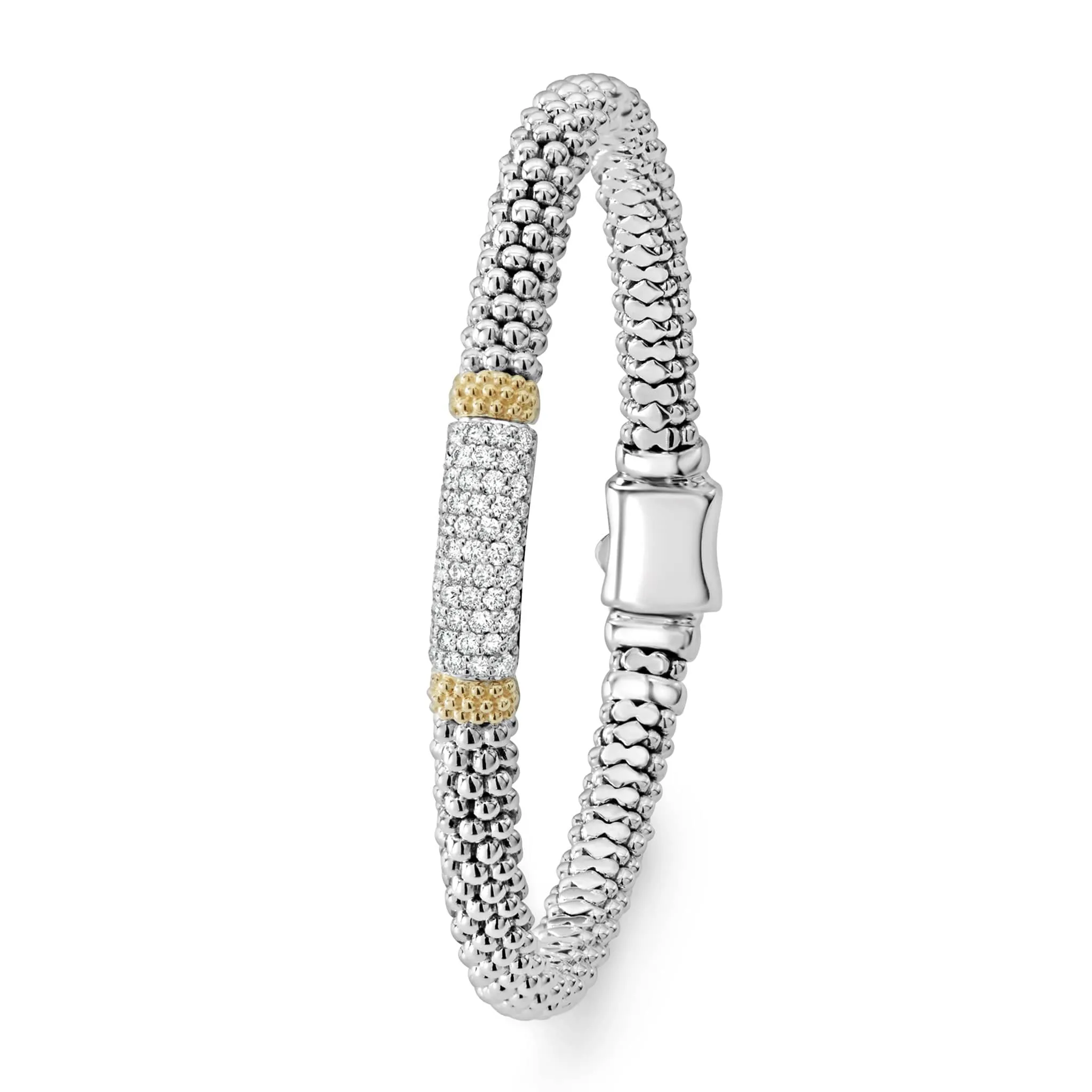 Caviar Lux Caviar Diamond Bracelet | 6mm sold by LAGOS product image thumbnail 3