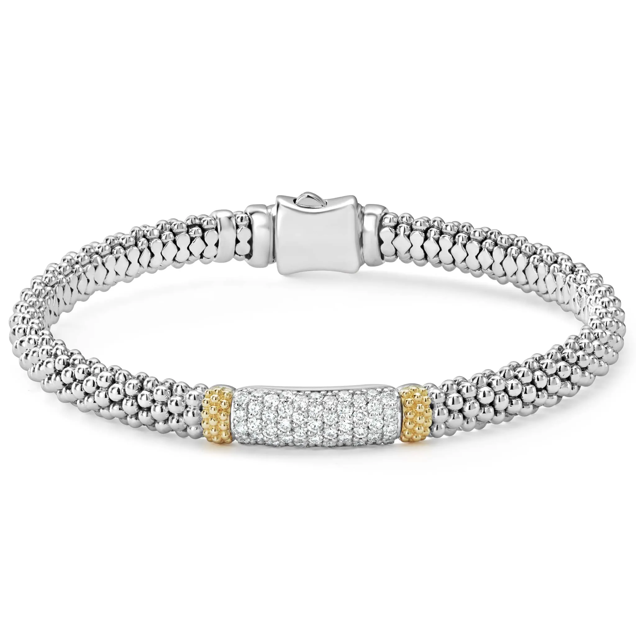Caviar Lux Caviar Diamond Bracelet | 6mm sold by LAGOS