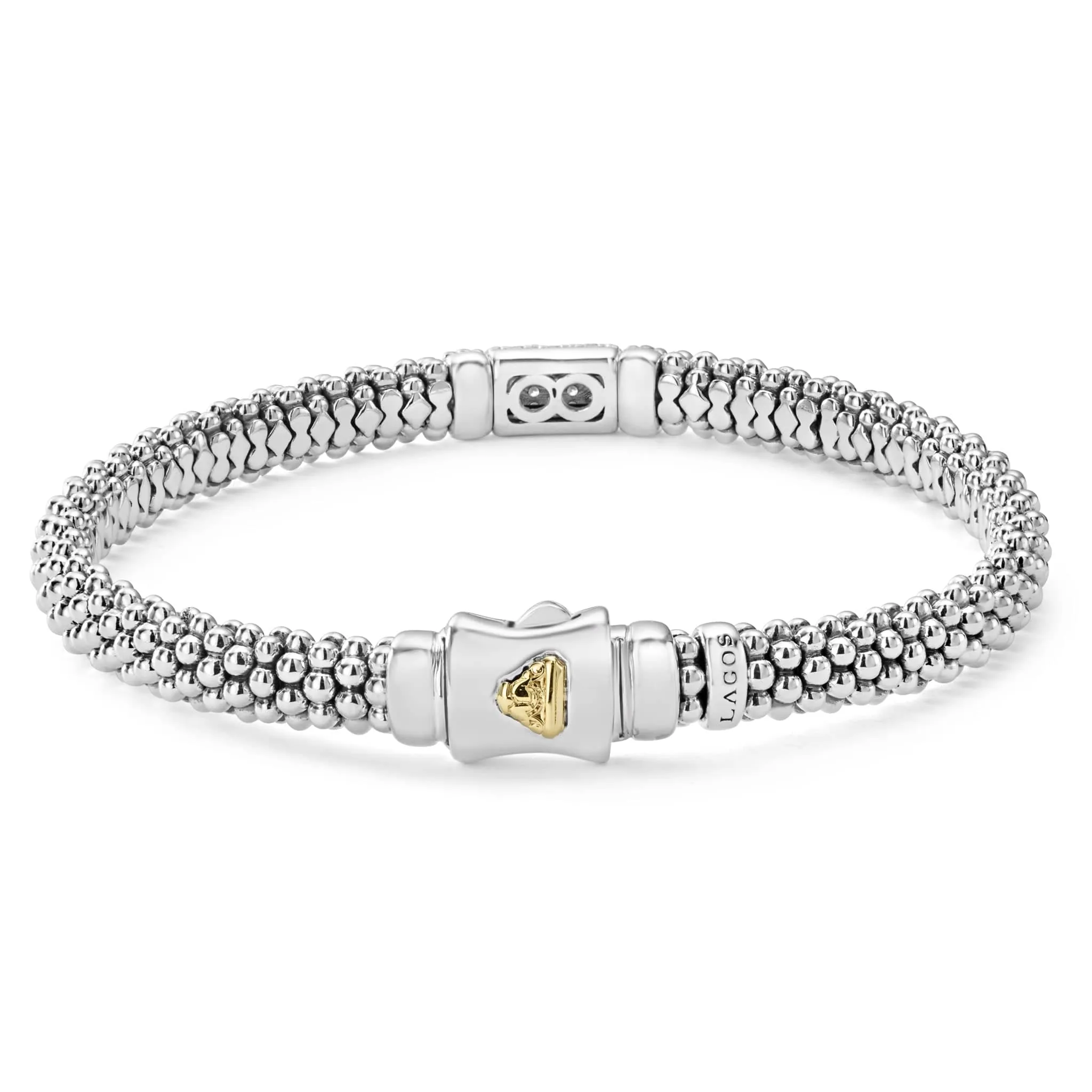 Caviar Lux Caviar Diamond Bracelet | 6mm sold by LAGOS product image thumbnail 5