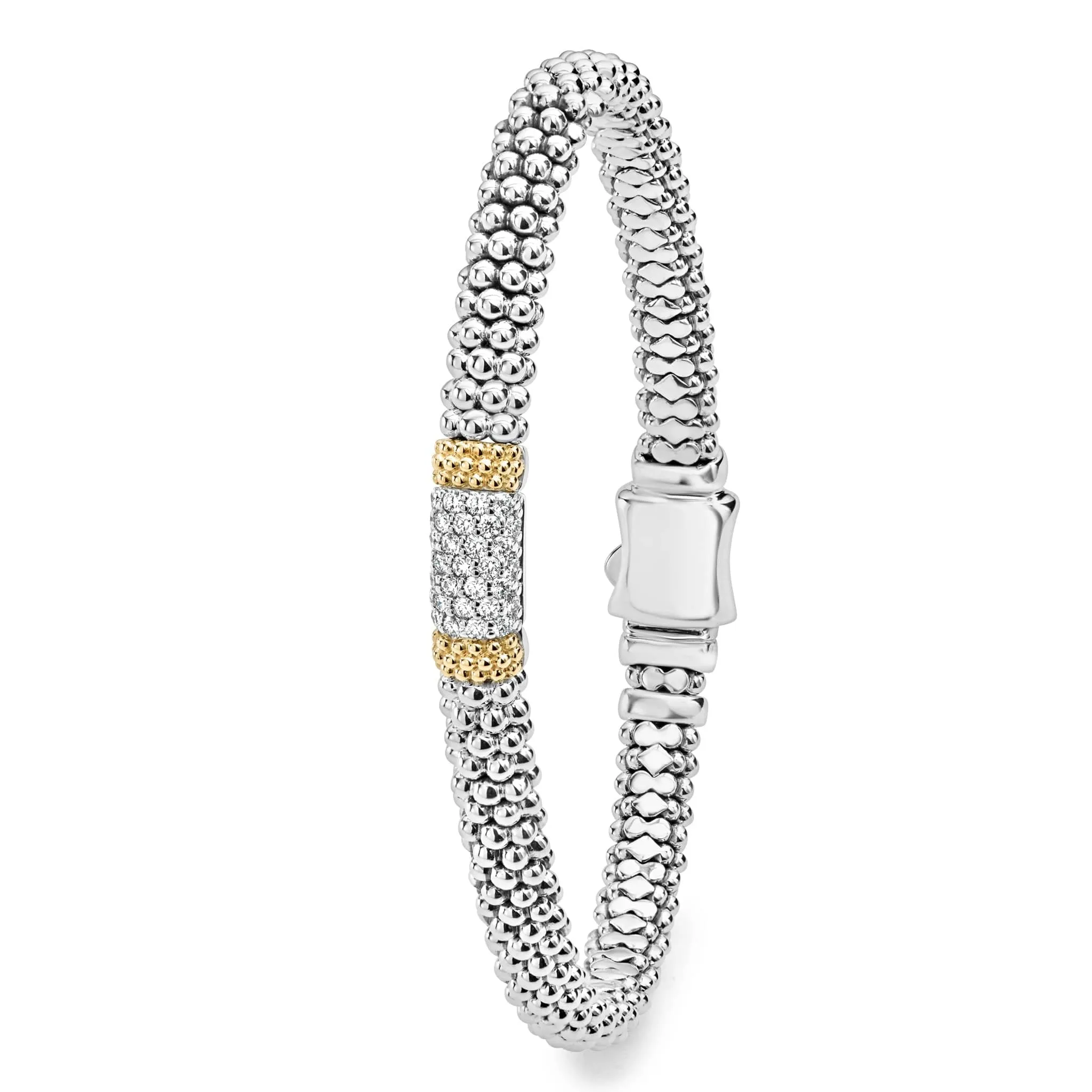 Caviar Lux Caviar Diamond Bracelet | 6mm sold by LAGOS product image thumbnail 3