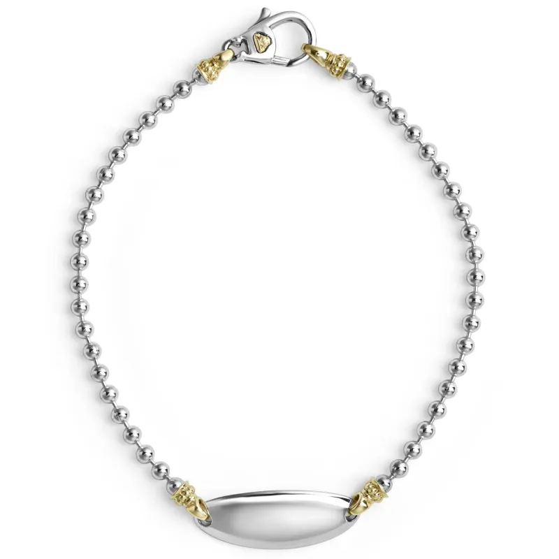 Beloved Oval Plate Bracelet sold by LAGOS