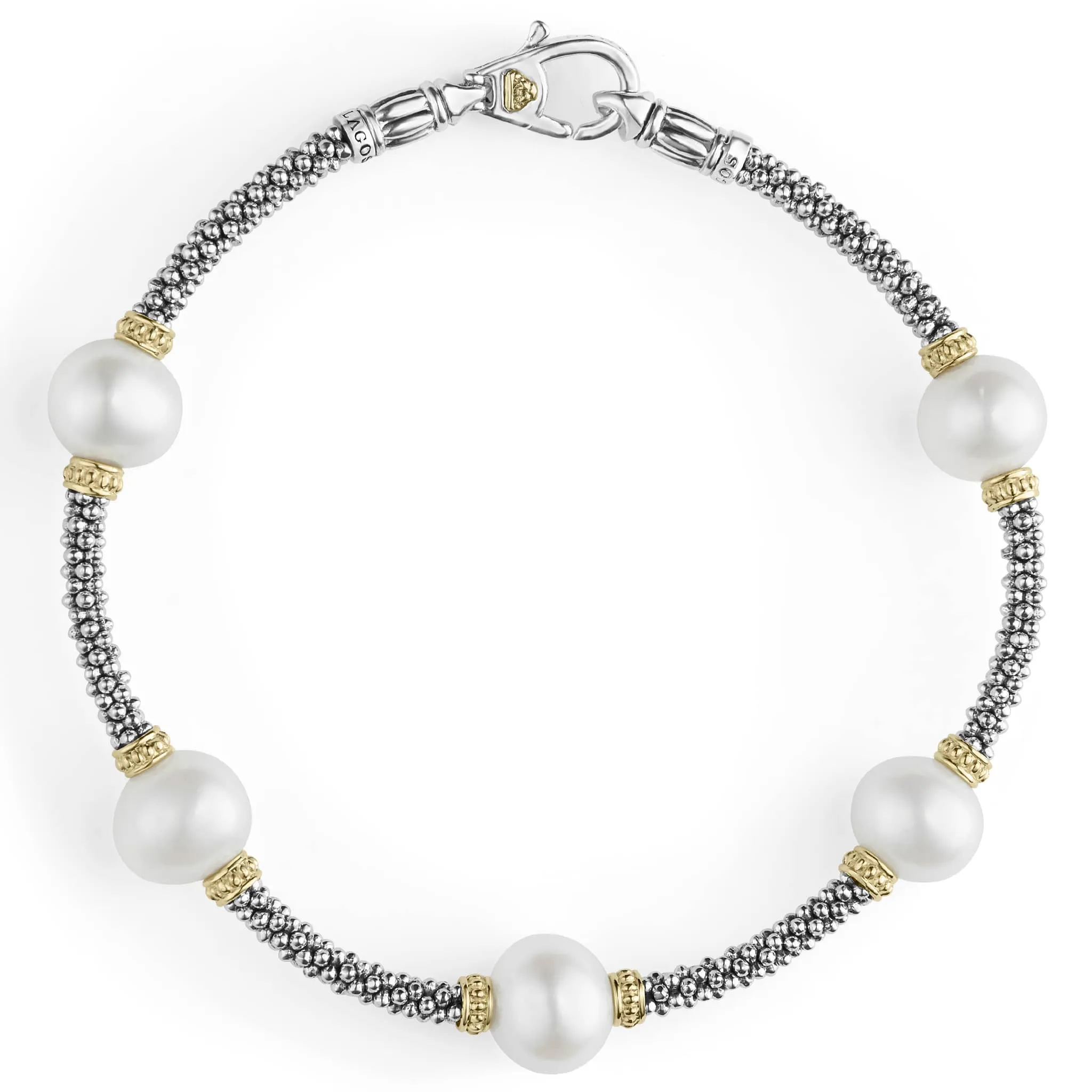Luna Caviar Pearl Bracelet sold by LAGOS