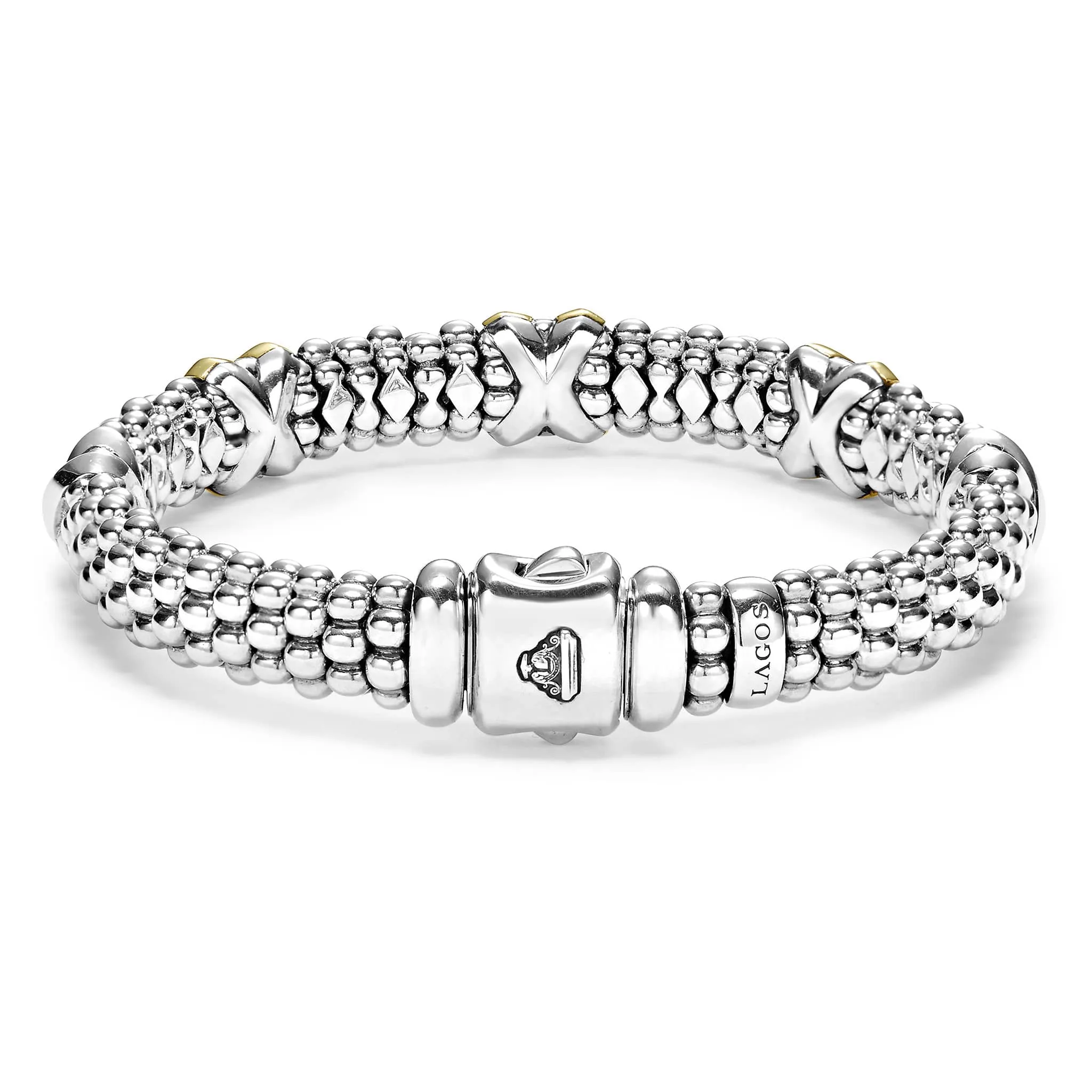 Embrace Five Station X Caviar Bracelet | 9mm sold by LAGOS product image thumbnail 5