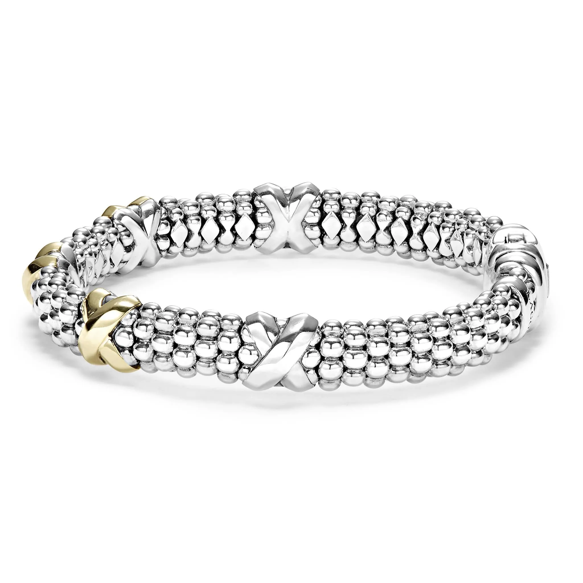 Embrace Five Station X Caviar Bracelet | 9mm sold by LAGOS product image thumbnail 4