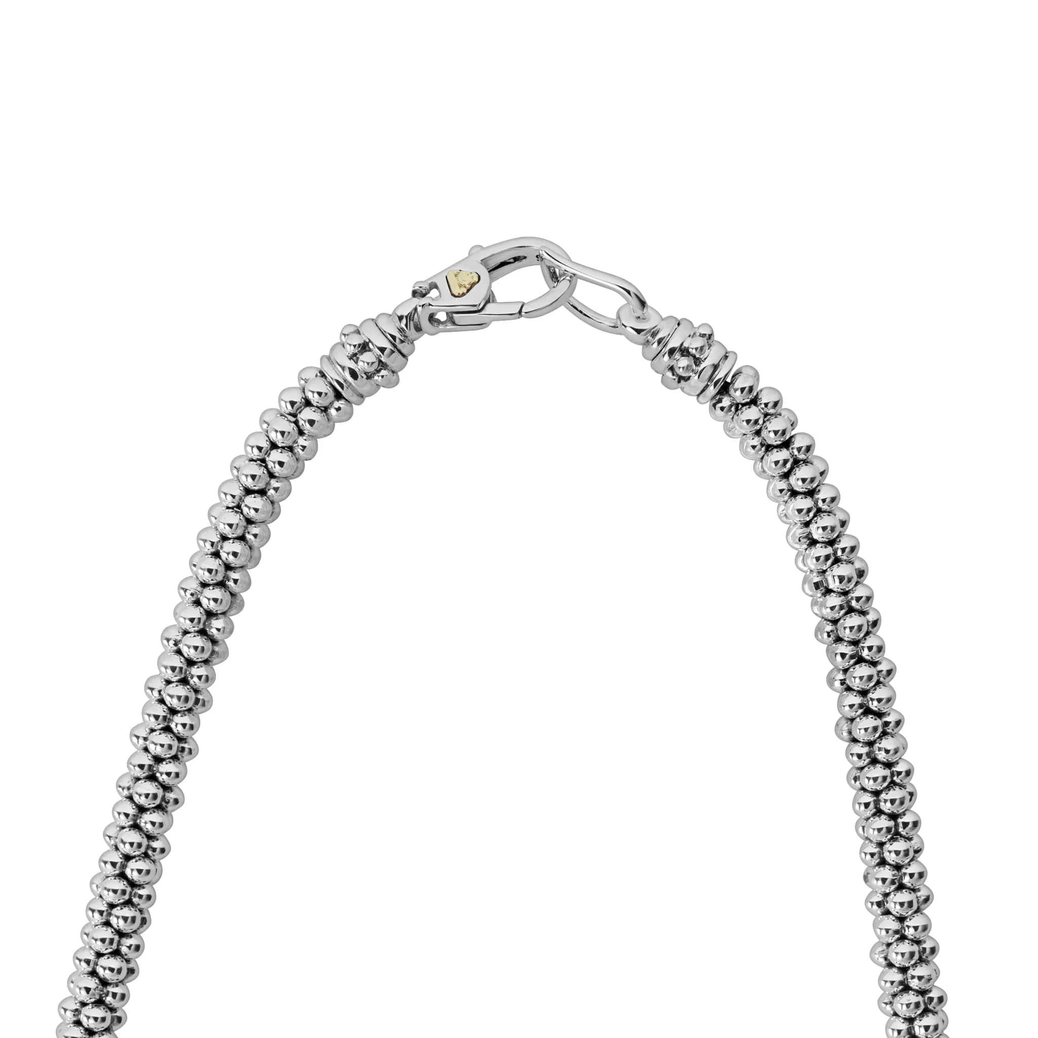 Caviar Lux Caviar Diamond Necklace | 5mm sold by LAGOS product image thumbnail 4