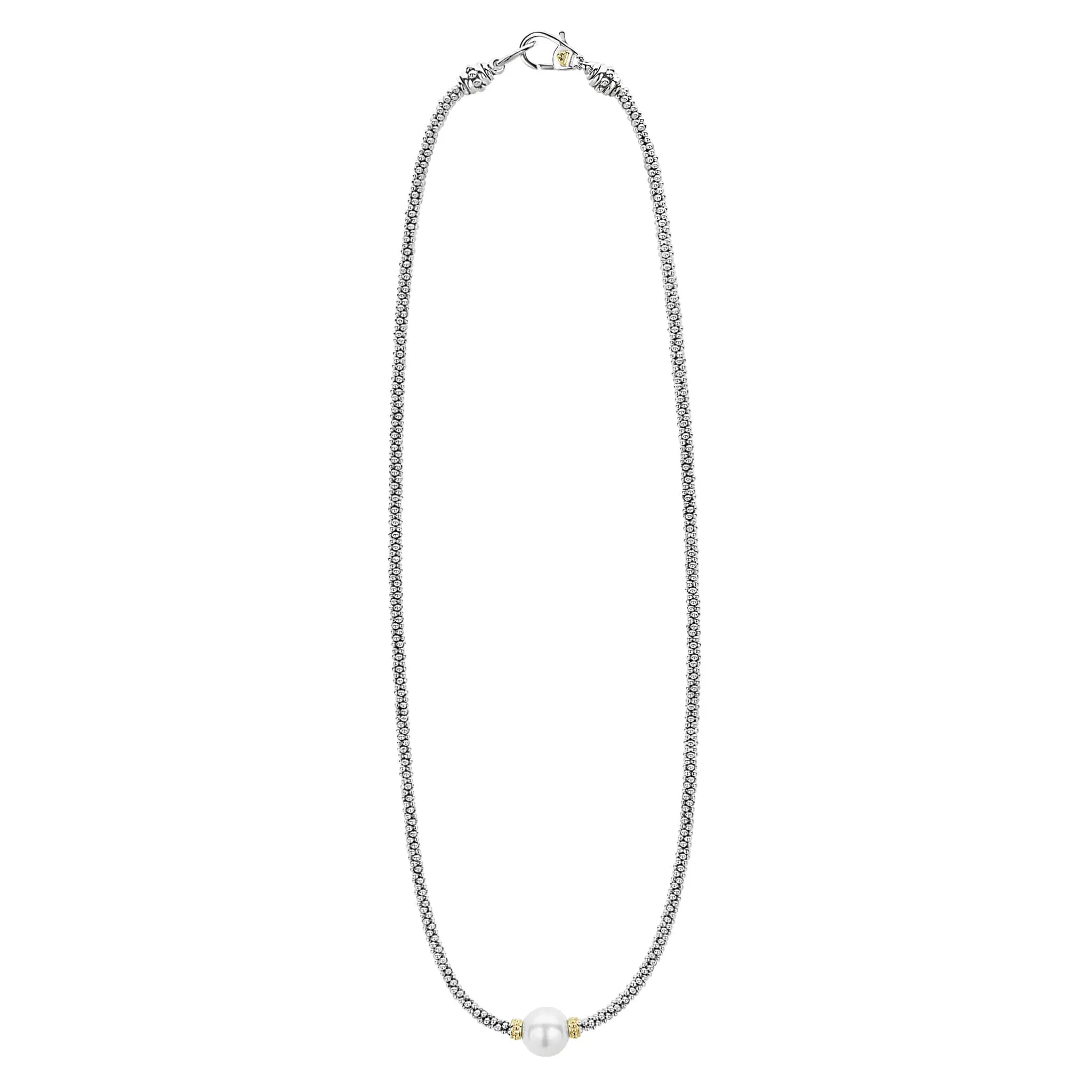 Luna Caviar Pearl Necklace sold by LAGOS product image thumbnail 3