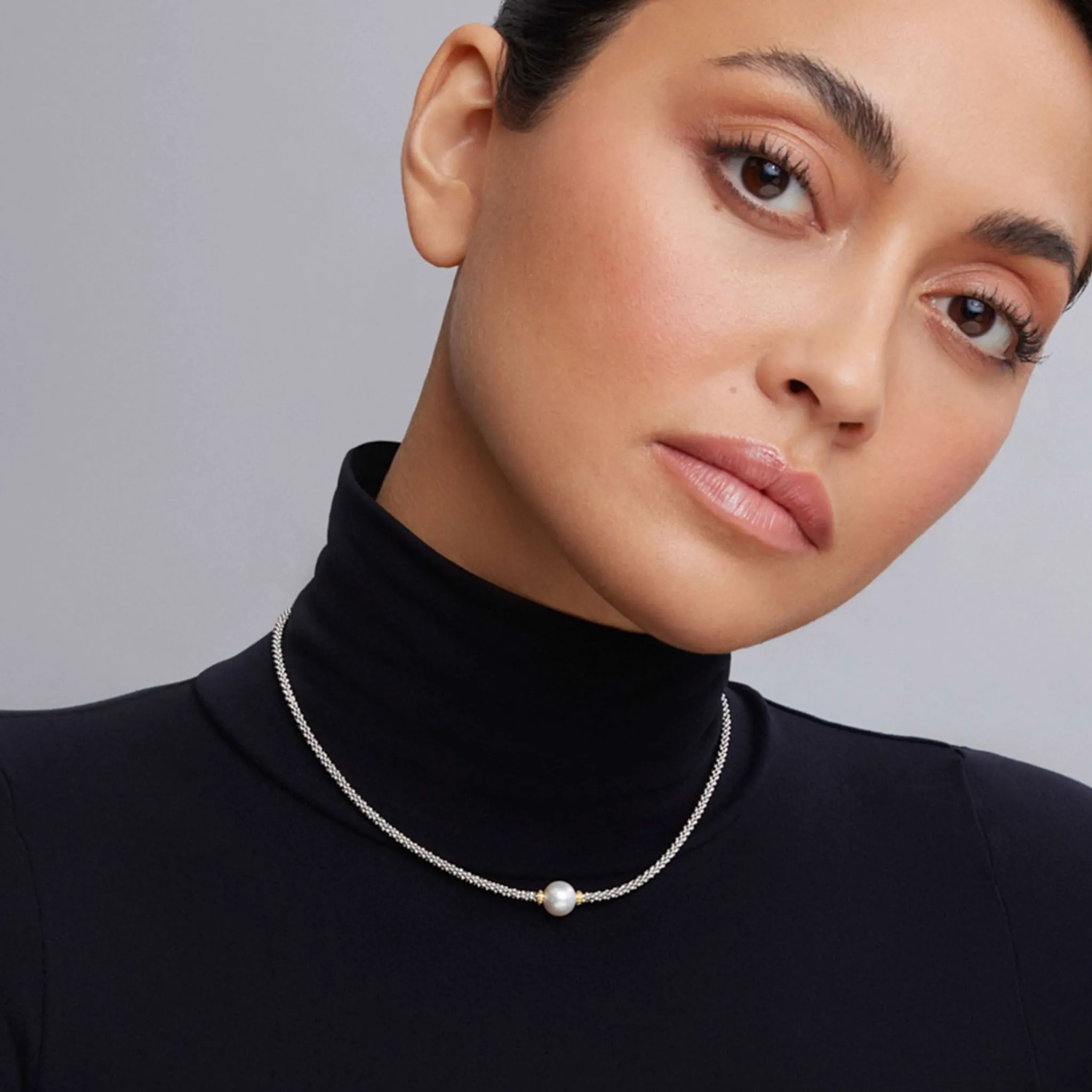 Luna Caviar Pearl Necklace sold by LAGOS product image thumbnail 2