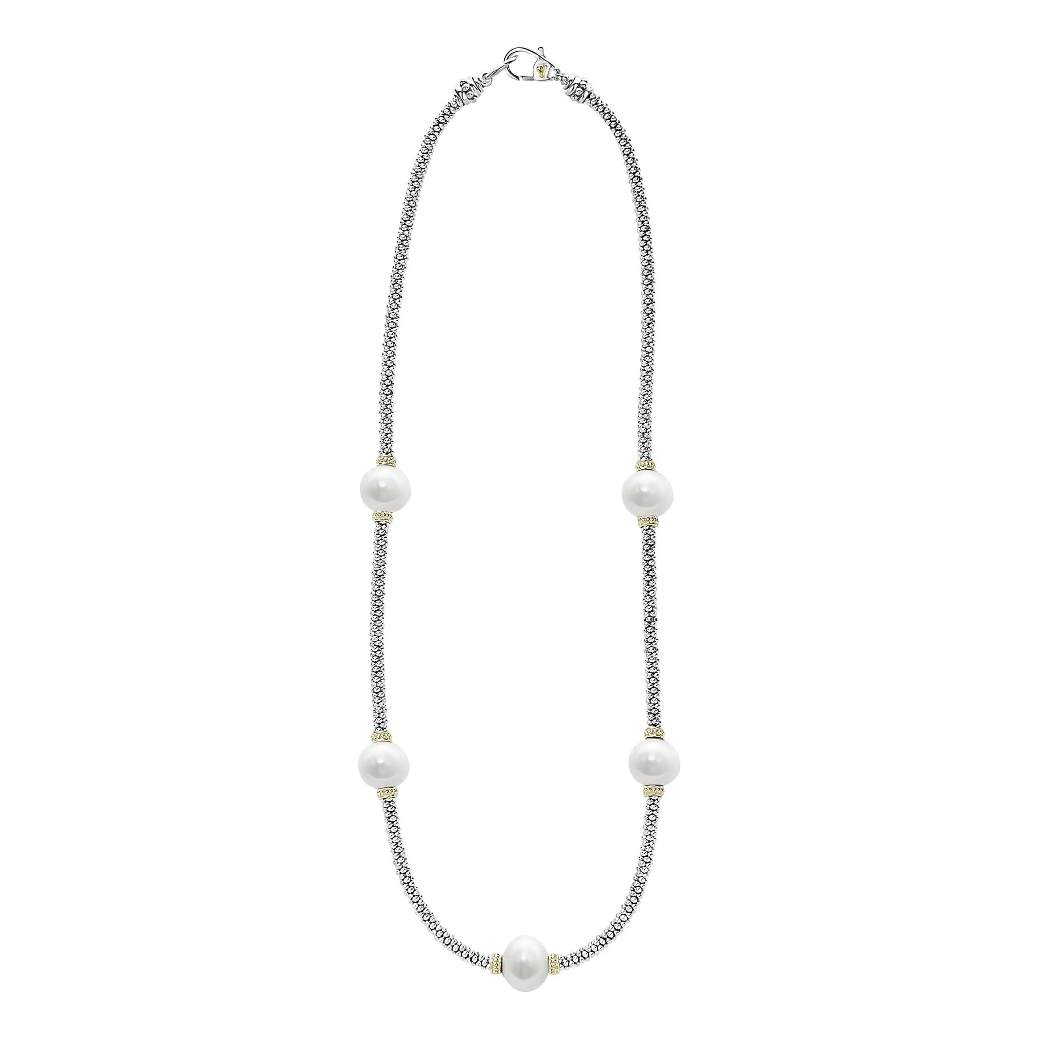 Luna Caviar Pearl Necklace sold by LAGOS product image thumbnail 3