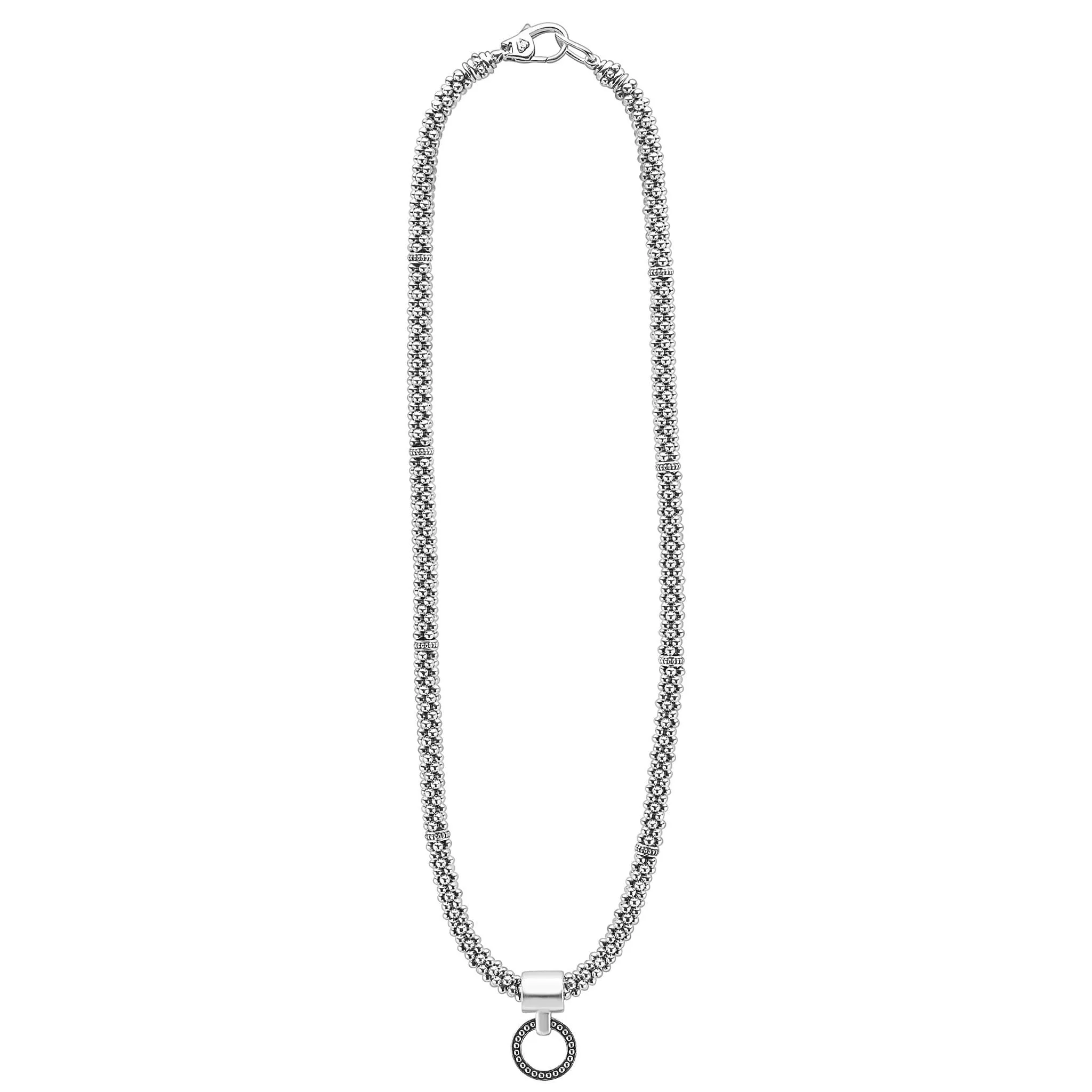 Enso Beaded Circle Pendant Necklace sold by LAGOS product image thumbnail 3
