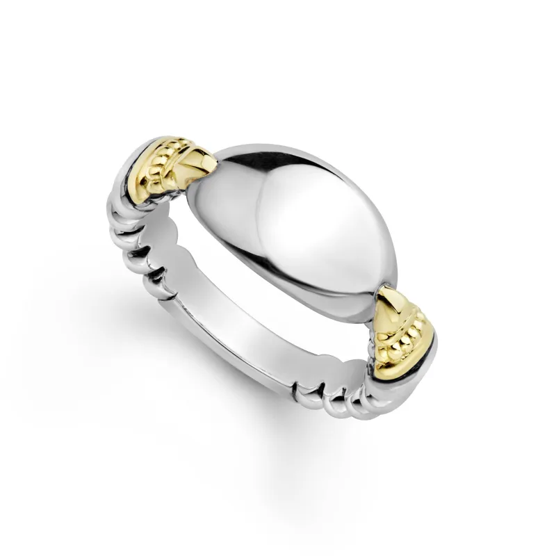 Beloved Oval Signet Ring sold by LAGOS