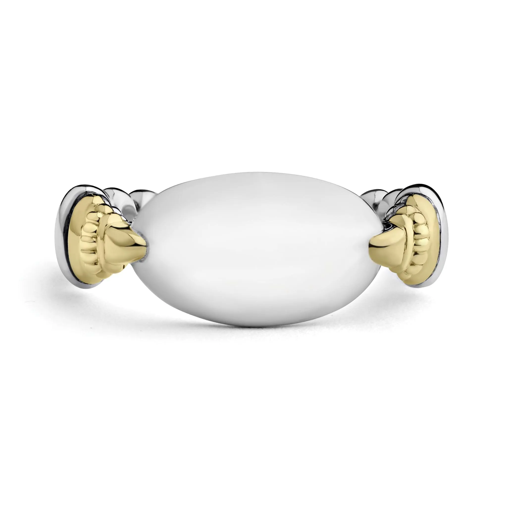 Beloved Oval Signet Ring sold by LAGOS product image thumbnail 4