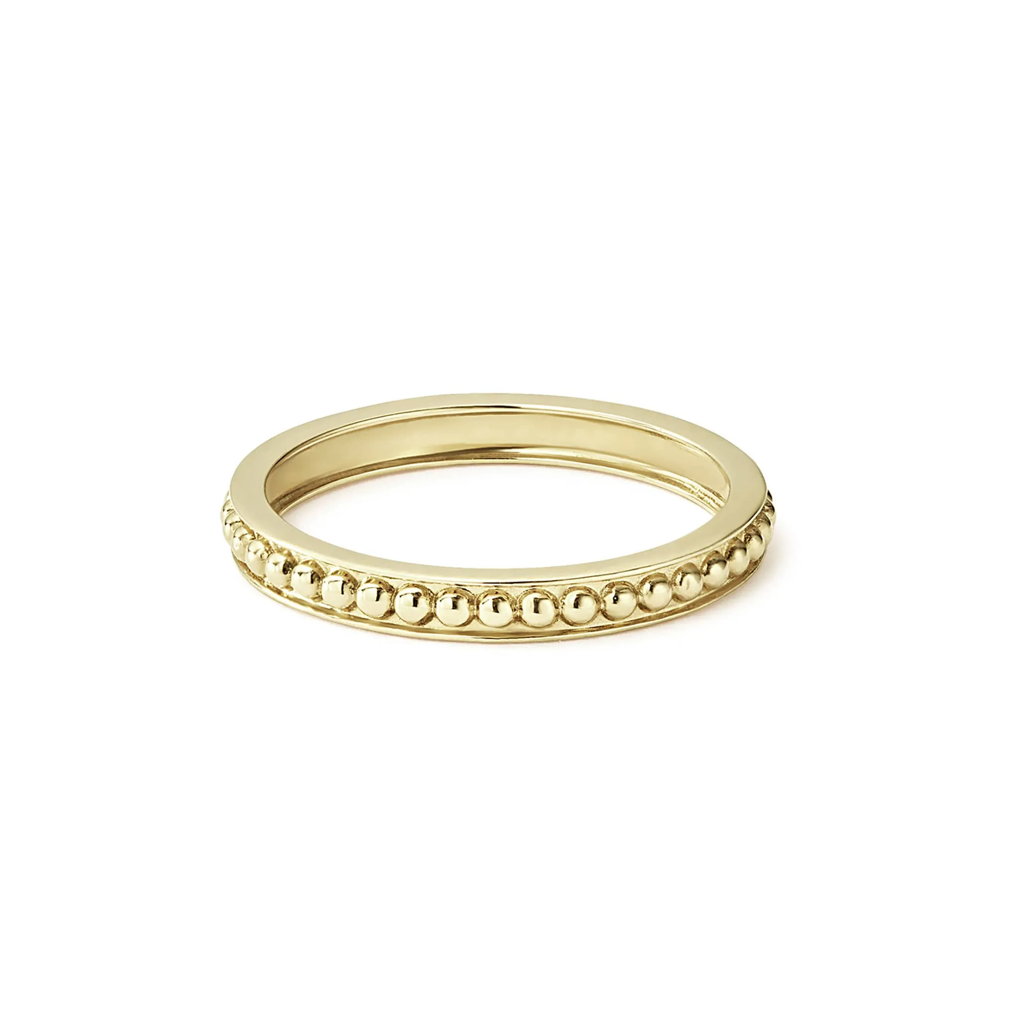 Meridian 18K Gold Stacking Ring sold by LAGOS product image thumbnail 3