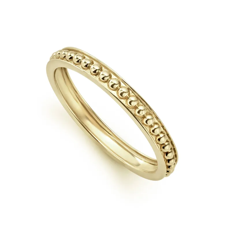 Meridian 18K Gold Stacking Ring sold by LAGOS
