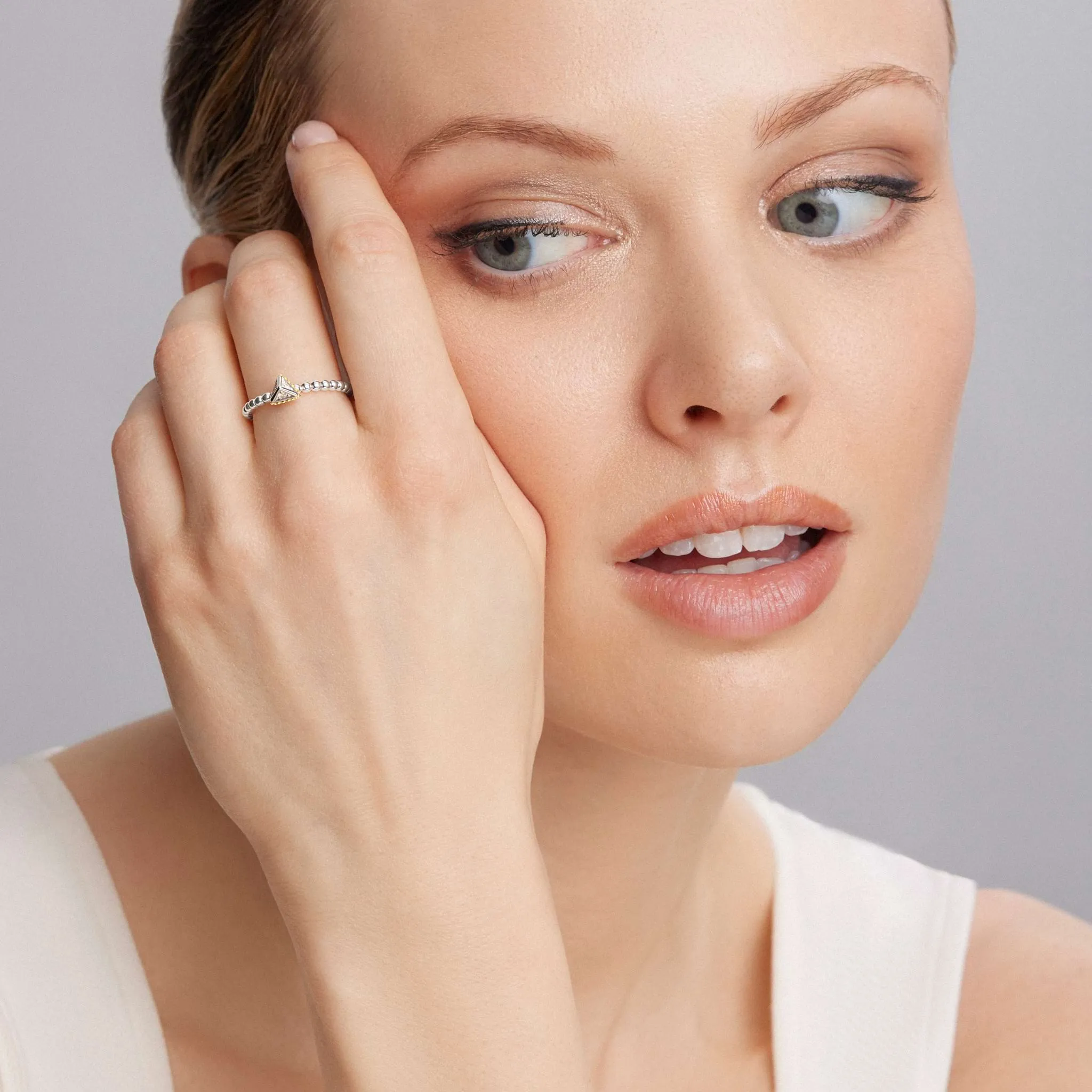 KSL Pyramid Diamond Ring sold by LAGOS product image thumbnail 2