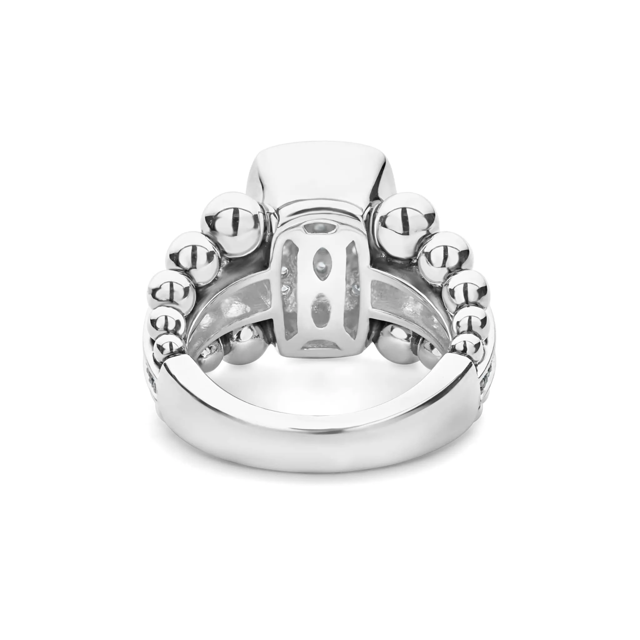 Caviar Spark Large Diamond Statement Ring sold by LAGOS product image thumbnail 5