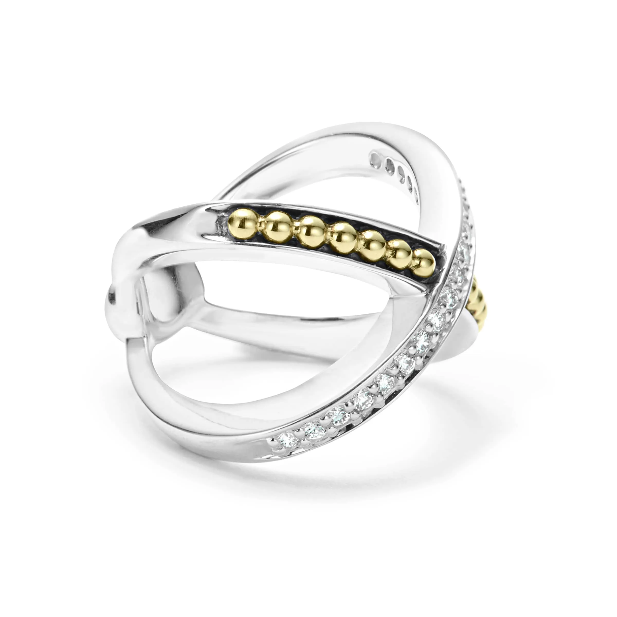 KSL X Diamond Ring sold by LAGOS product image thumbnail 4
