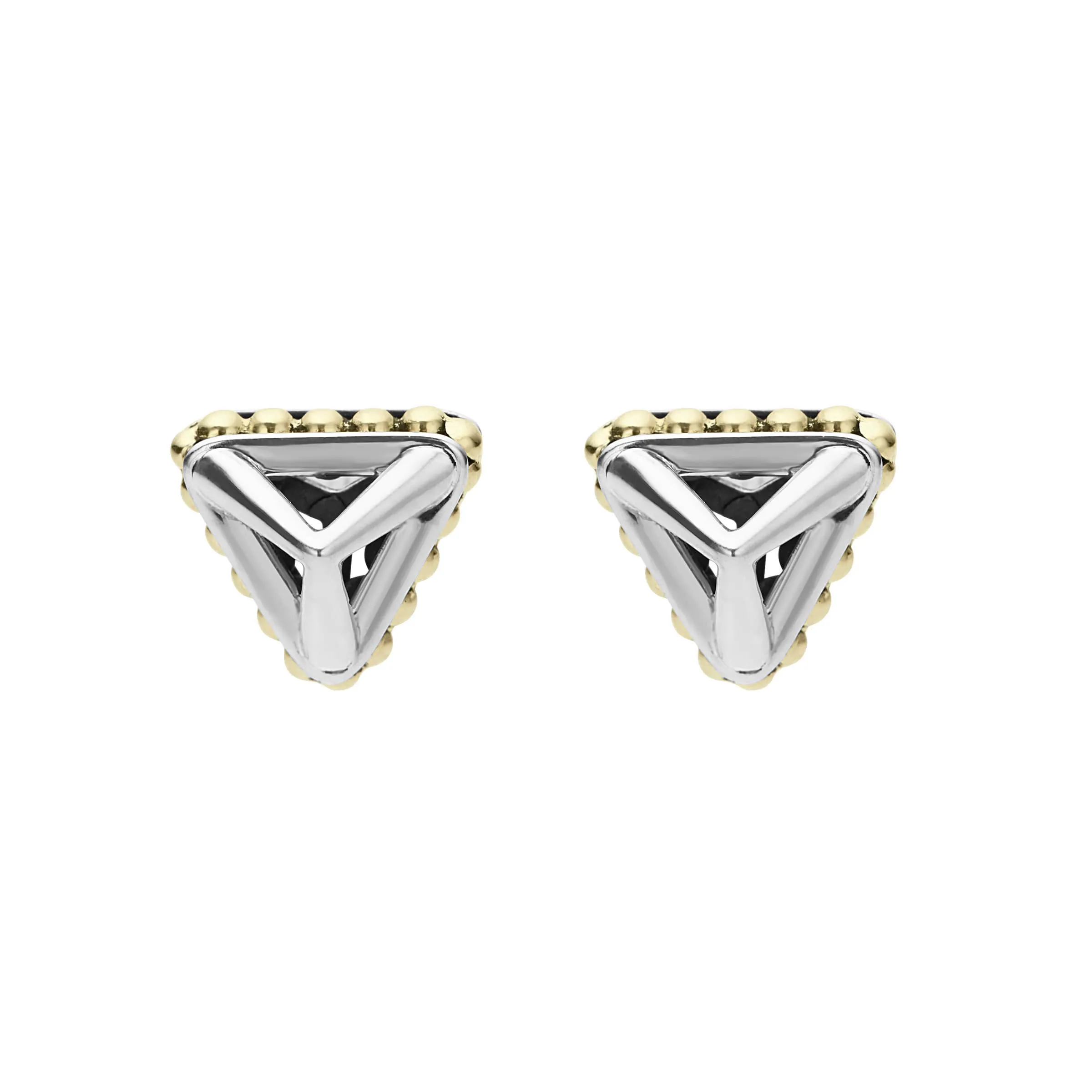 KSL Open Pyramid Stud Earrings sold by LAGOS product image thumbnail 3