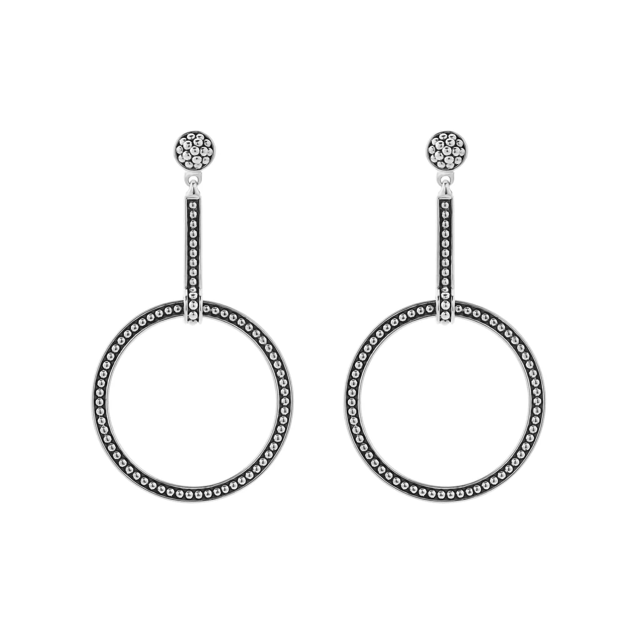 Enso Circle Drop Earrings sold by LAGOS product image thumbnail 3