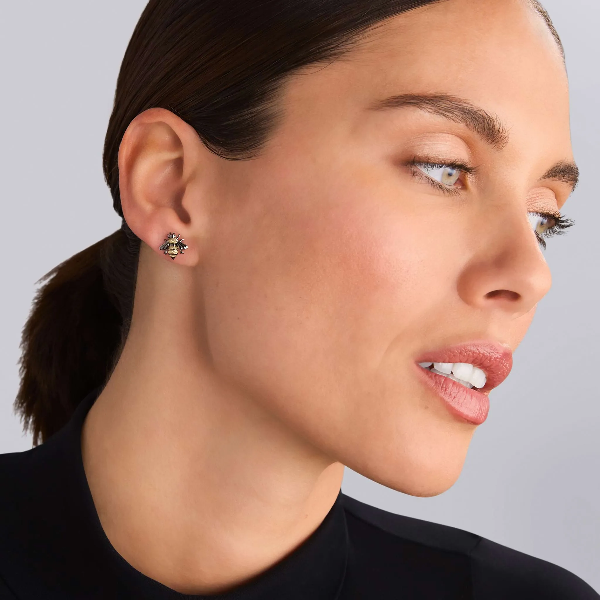 Rare Wonders Honeybee Stud Earrings sold by LAGOS product image thumbnail 2