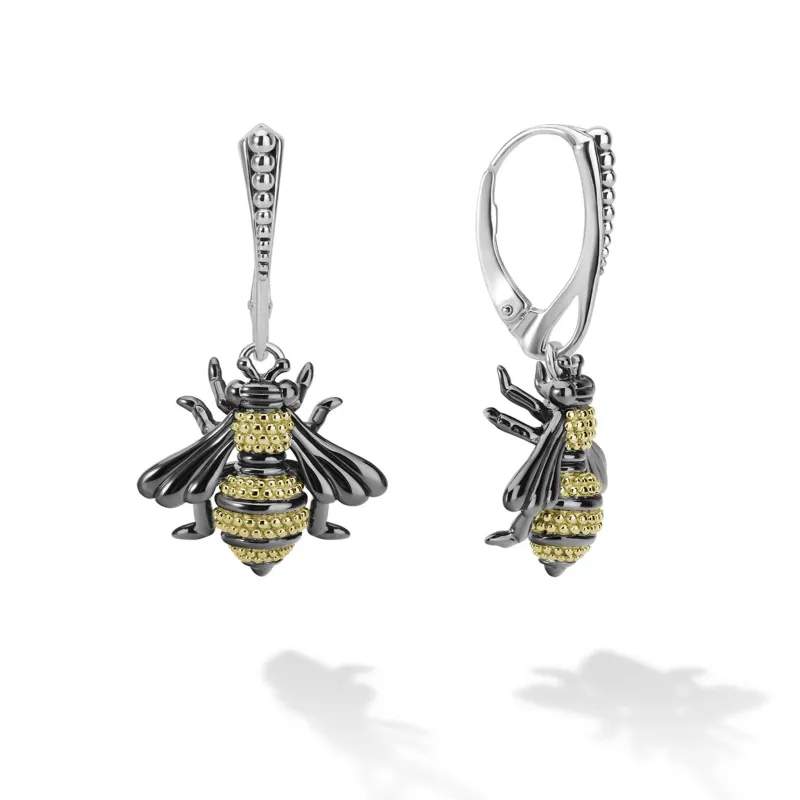 Rare Wonders Honeybee Drop Earrings sold by LAGOS