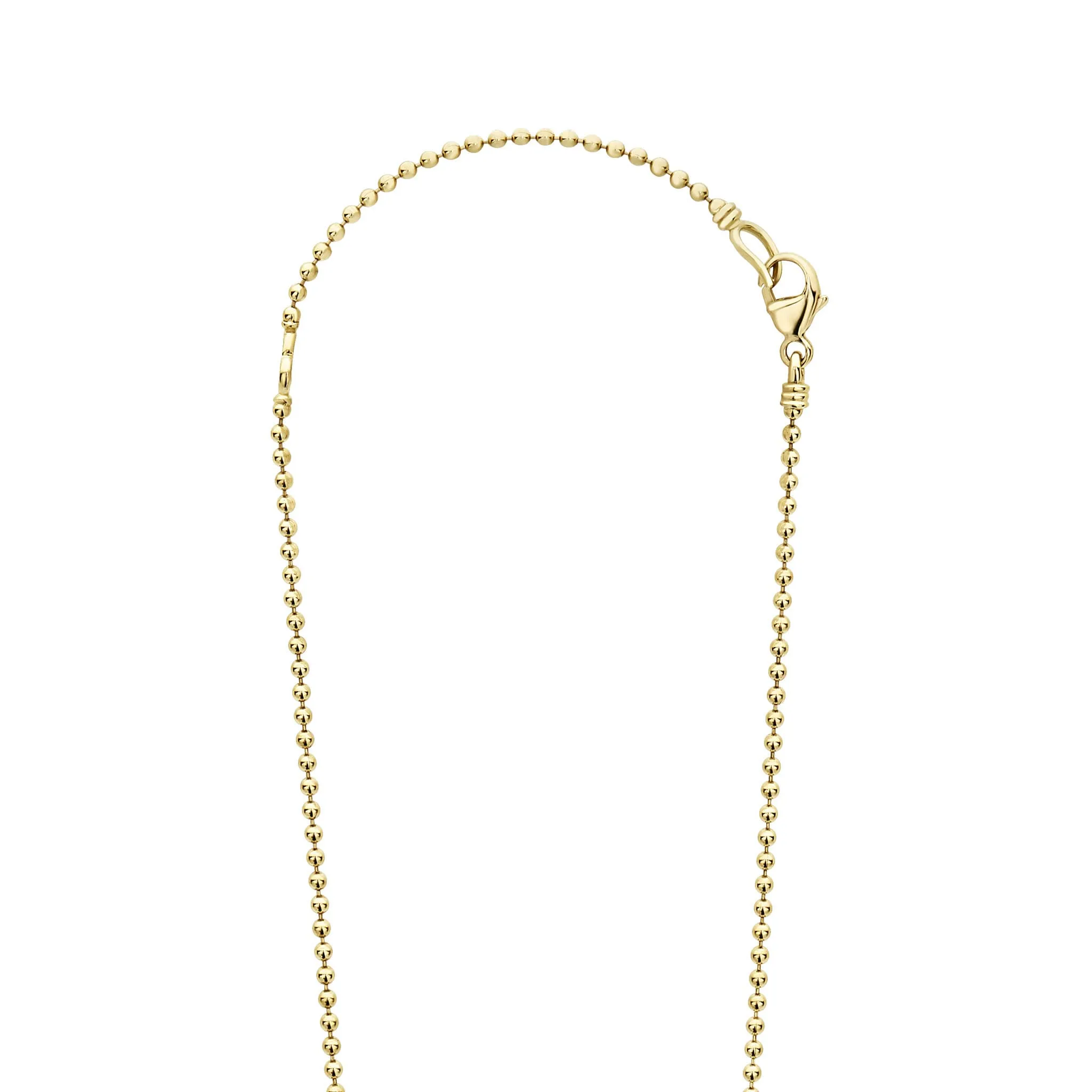 Covet Gold Diamond Sphere Necklace sold by LAGOS product image thumbnail 4